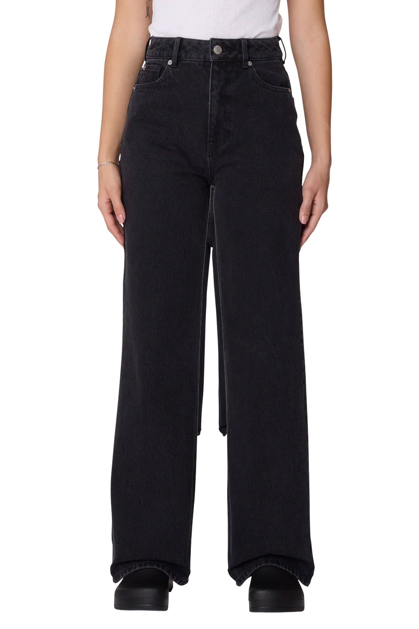 Obey Black jeans worn by a person Pukas Surf Shop