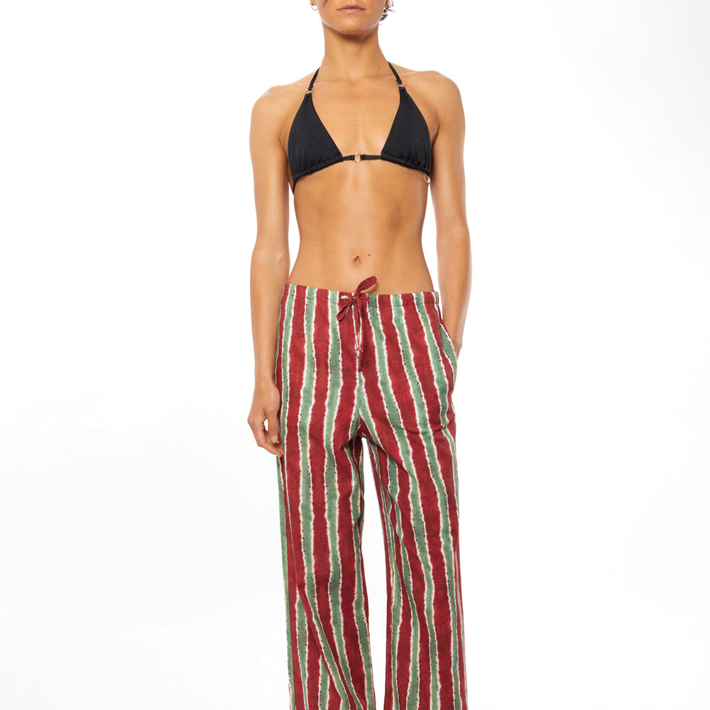 Pukas Surf Shop Woman Pant Pukas Clothing Holiday Pant Wine