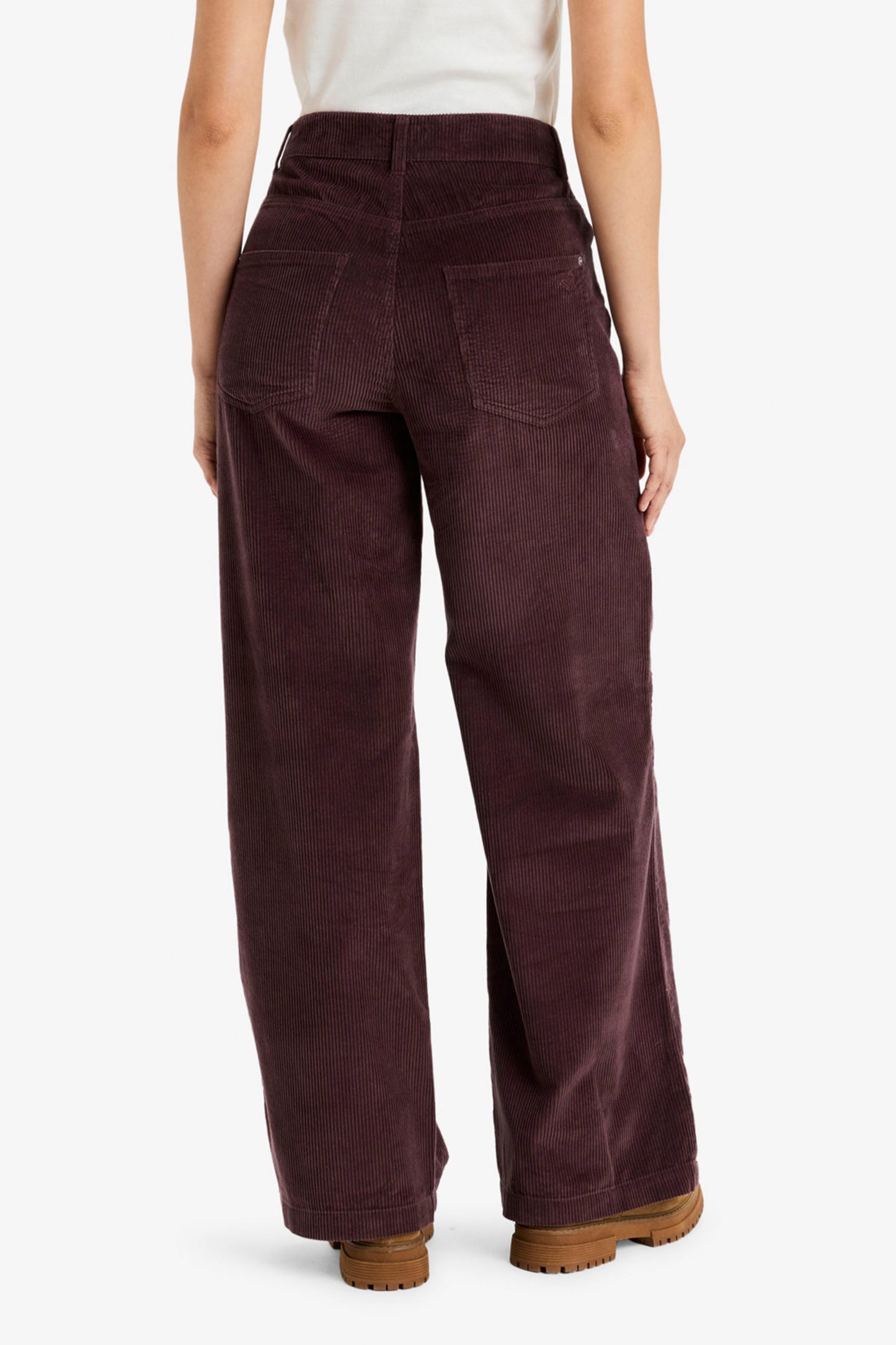 Pukas Surf Shop Roxy Surf On Cloud Cord trousers in Huckleberry