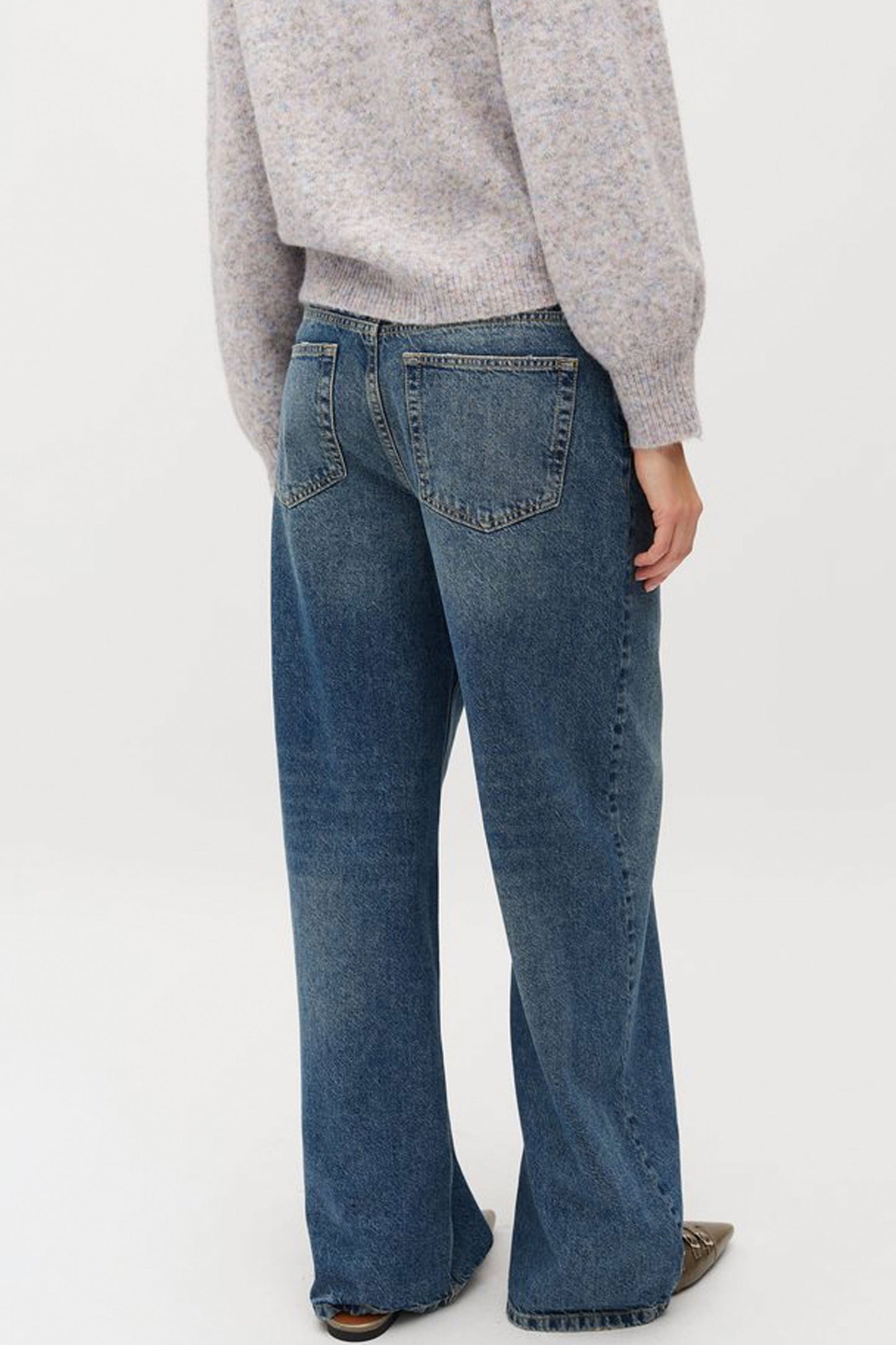 Pukas Surf Shop Woman Pant mbyM Jeromi Denim Washed Blue Jay