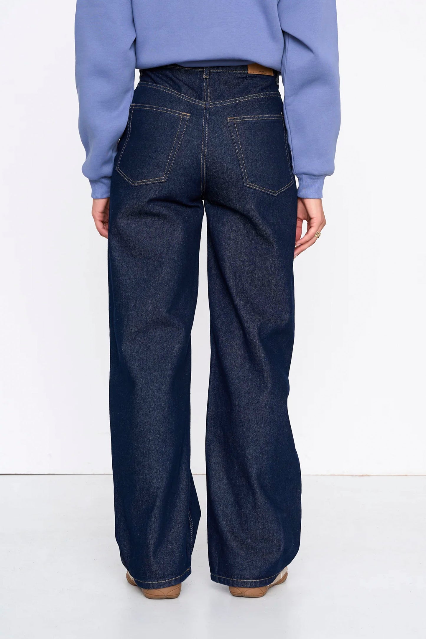 24 Colours Pukas Surf Shop soft blue straight-leg jeans relaxed fit