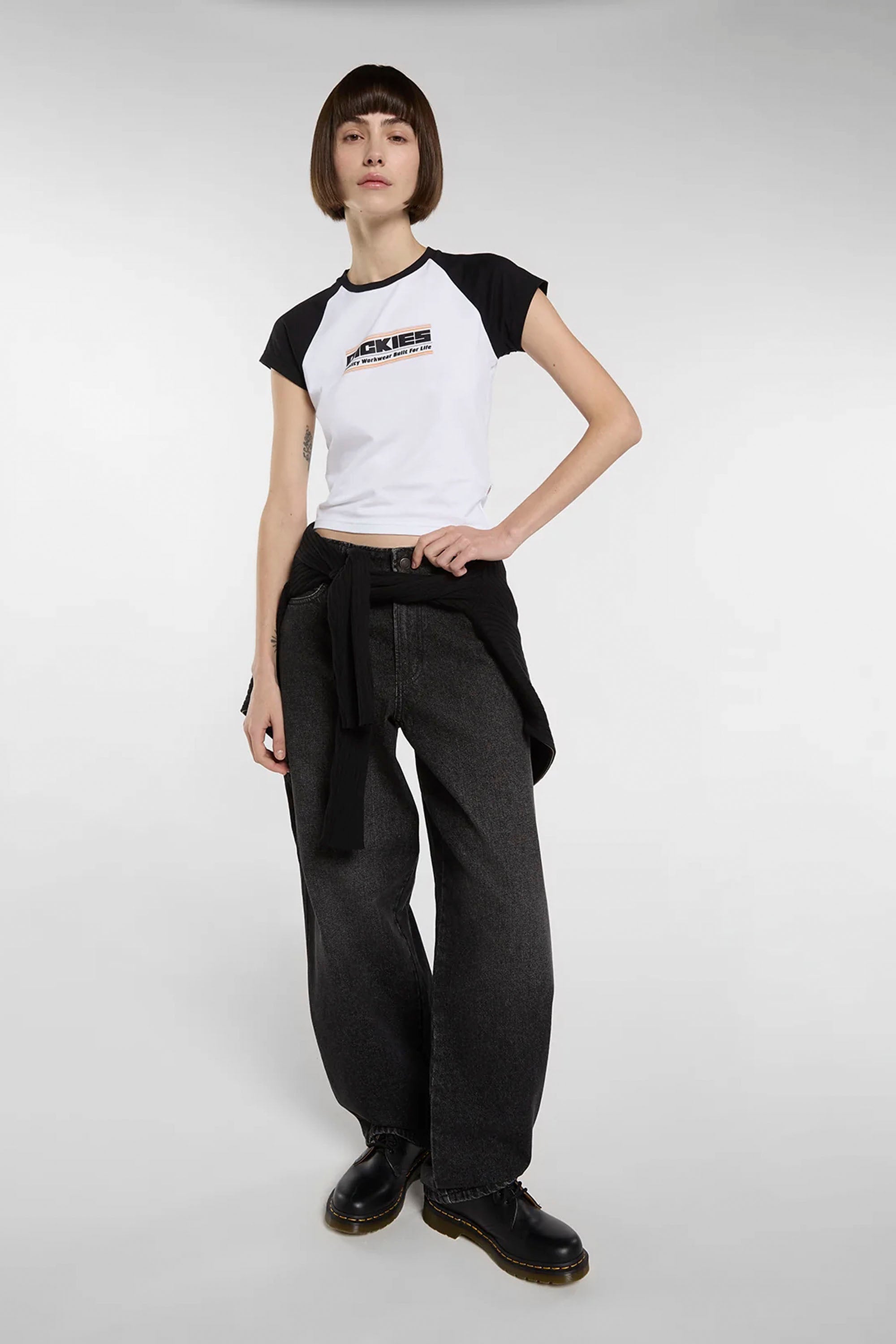 DICKIES 957 Loose Tapered Work Jean Black Wash | Shop at PUKAS