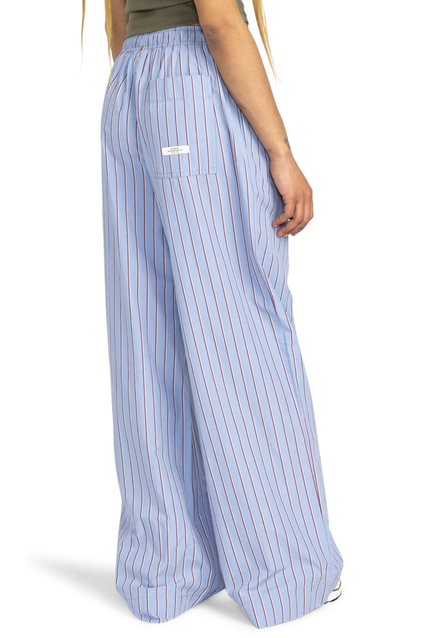 Pukas Surf Shop Woman Pants Element Chillin Stripe Blue