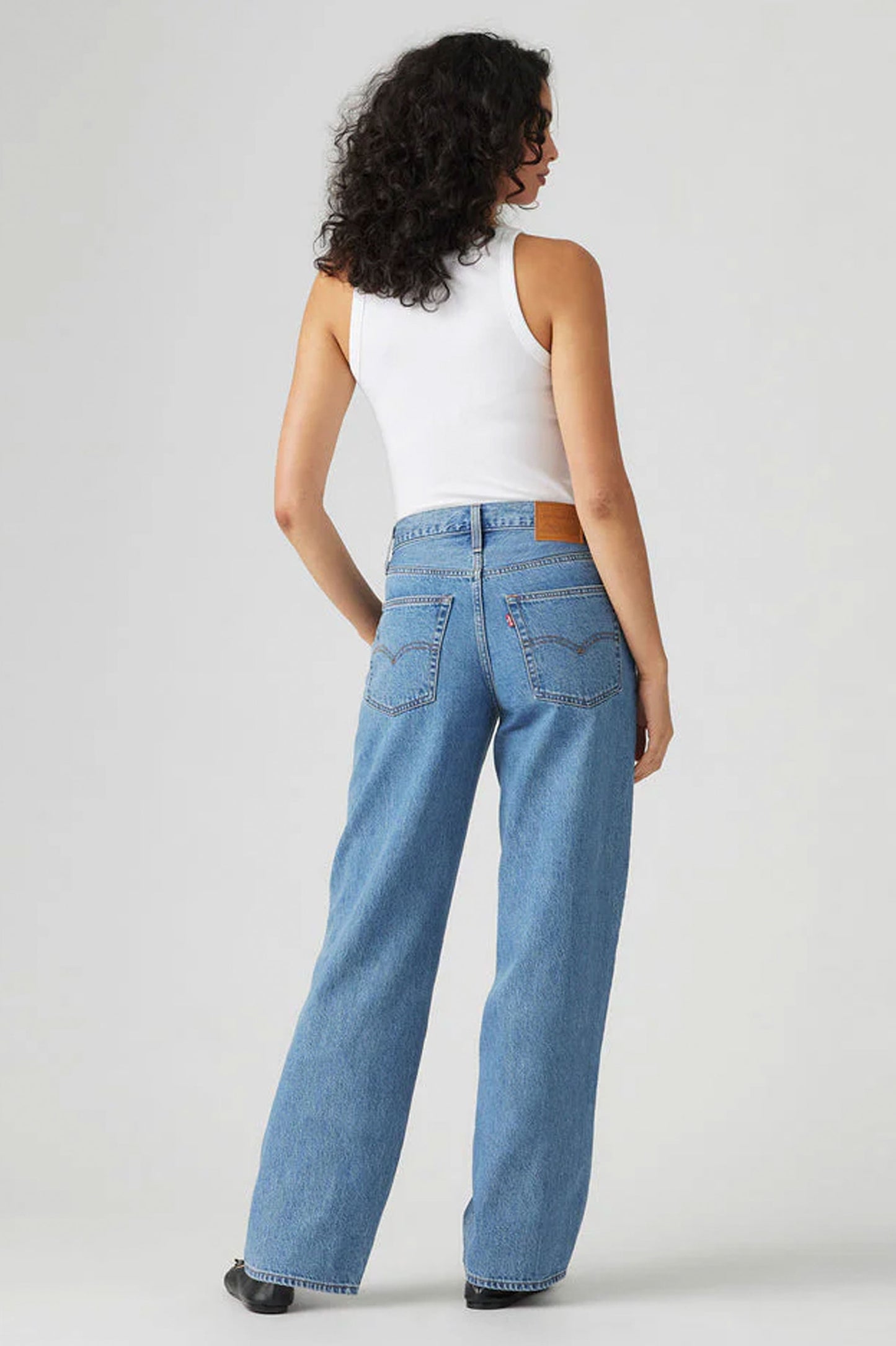 Pukas Surf Shop Woman Pants Levis Baggy Dad Own It Stone