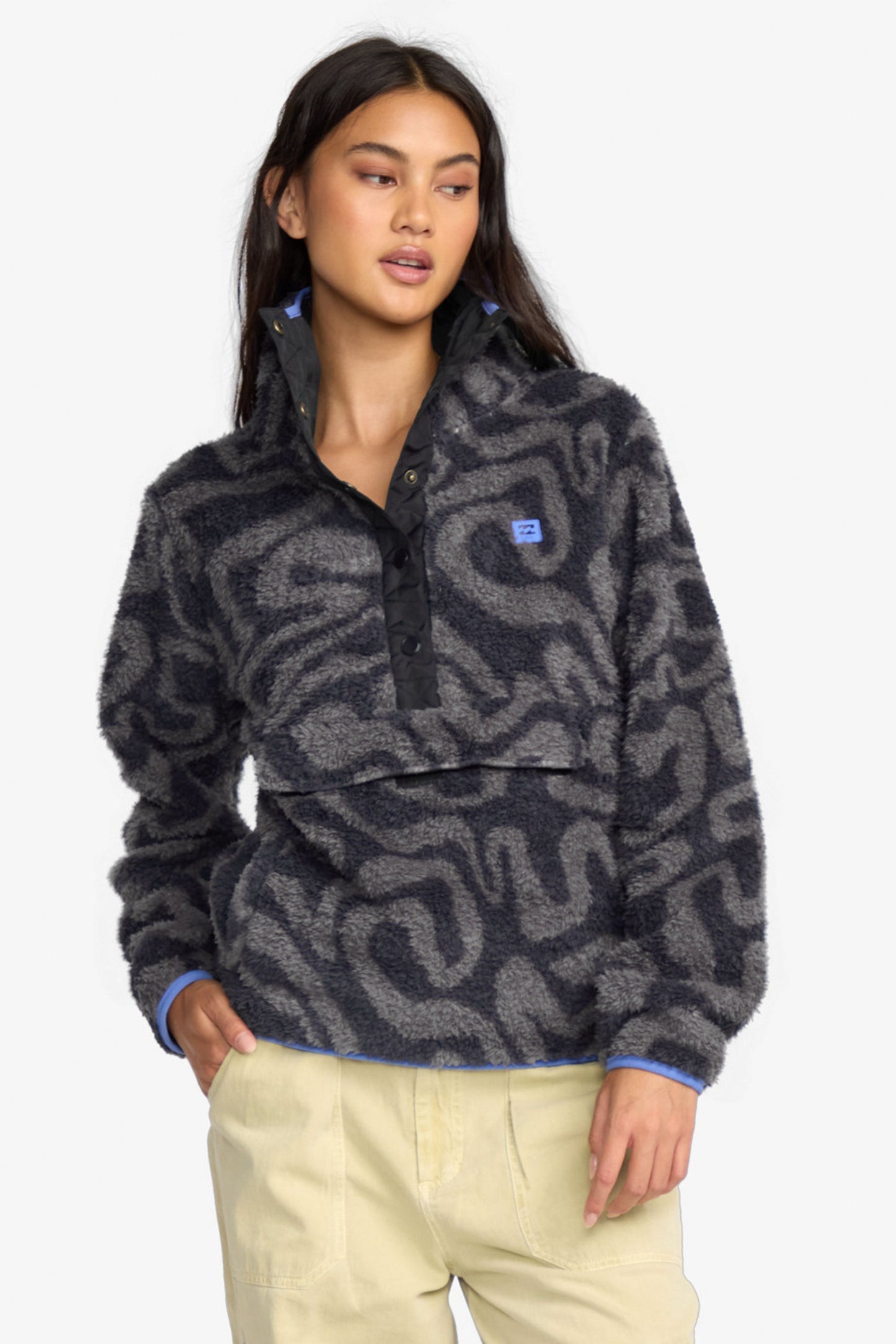 BILLABONG SWITCHBACK PULLOVER BLACK SANDS Shop at PUKAS SURF SHOP