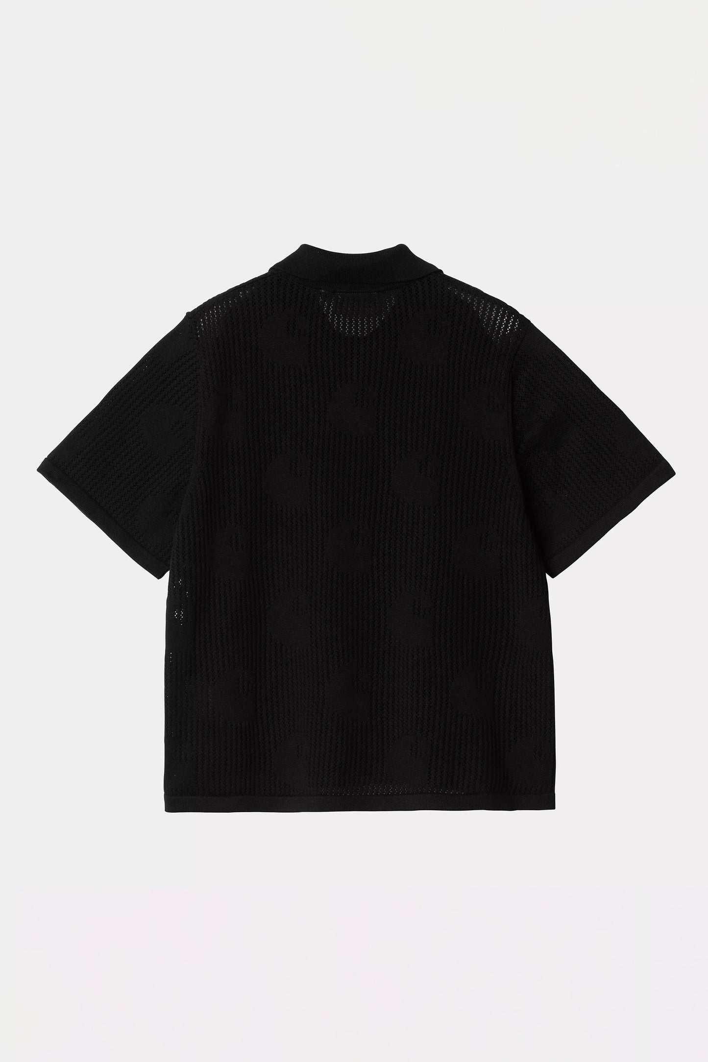 Pukas Surf Shop Woman Shirt Carhartt Wip Temple Knit Shirt Black