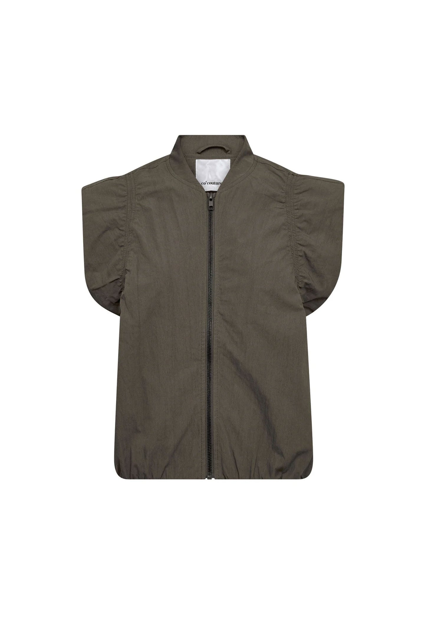 Pukas Surf Shop Co'Couture Acasiacc Waistcoat 40042 in Army