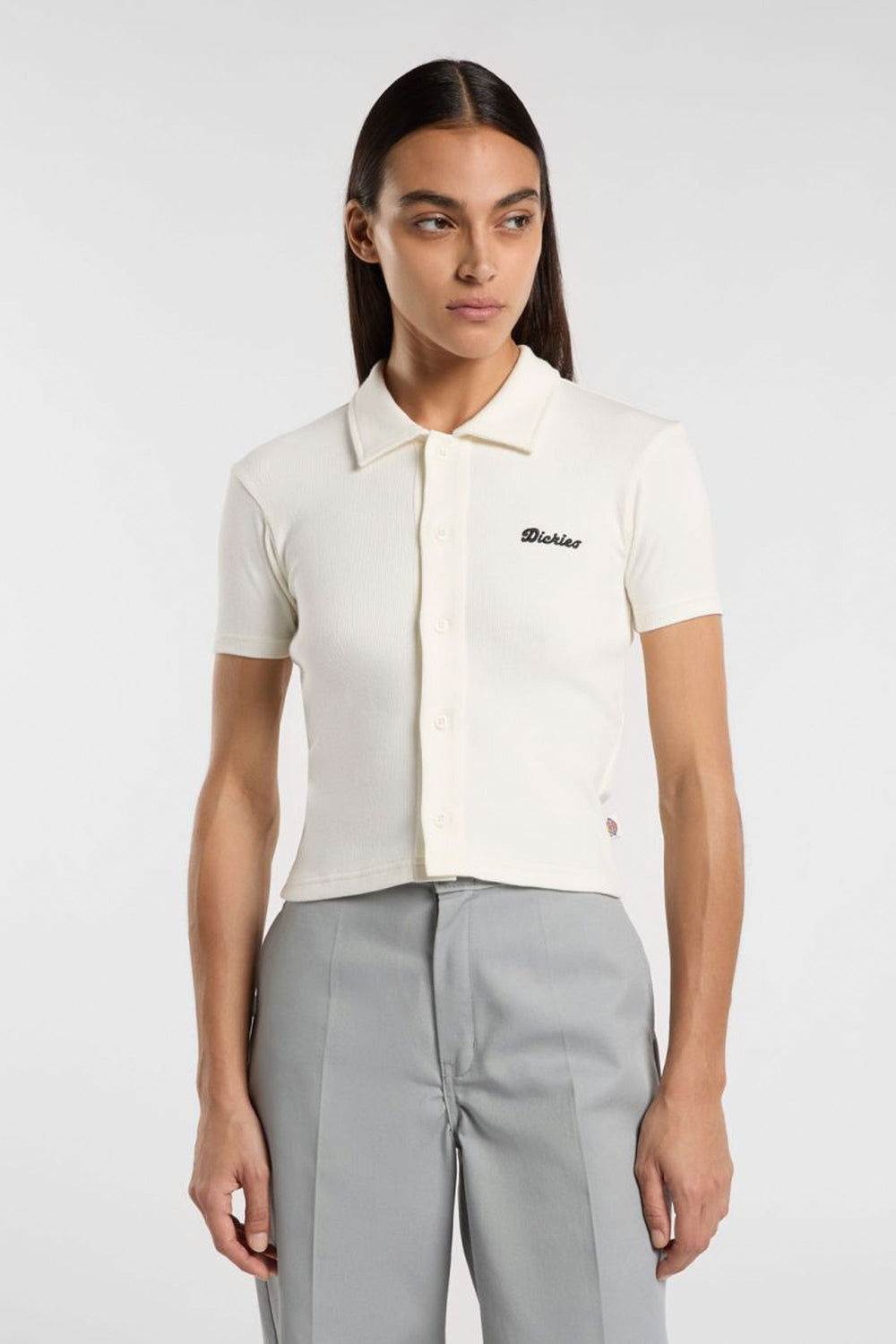 Pukas-Surf-Shop-Woman-Shirt-Dickies-Tallase-Beige