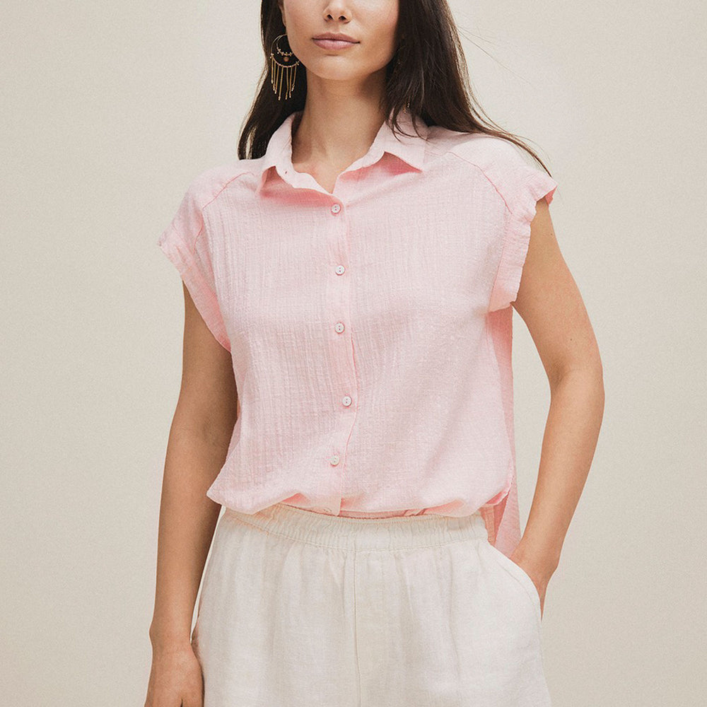 Pukas Surf Shop Woman Shirt Mi&co Cala Rosado