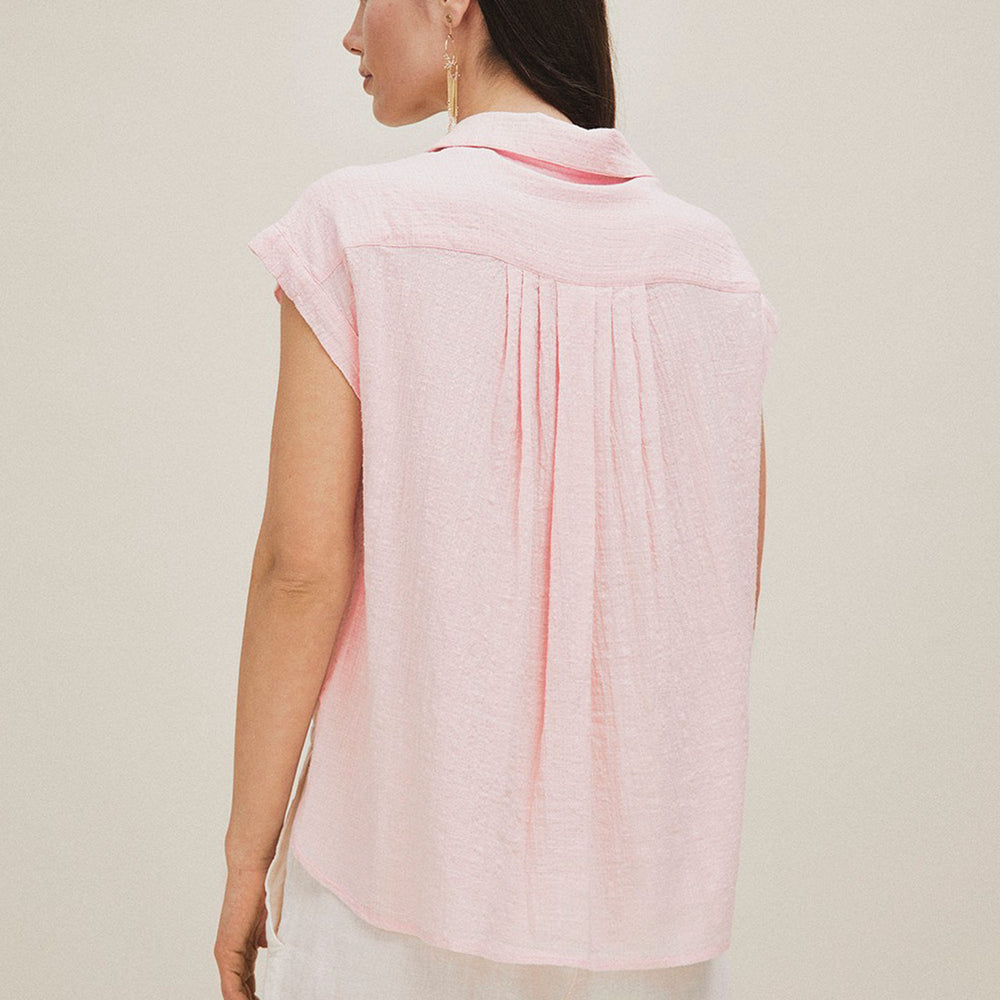 Pukas Surf Shop Woman Shirt Mi&co Cala Rosado