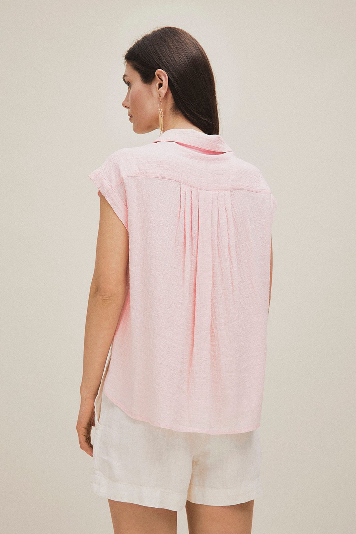Pukas Surf Shop Woman Shirt Mi&co Cala Rosado