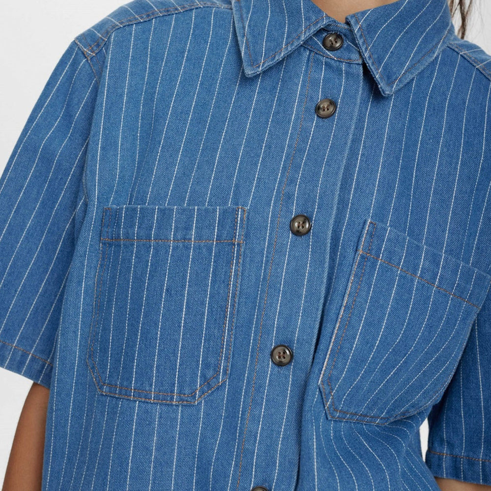 
                      
                        Pukas Surf Shop Woman Shirt Numph Nulucie Dark Blue Denim
                      
                    
