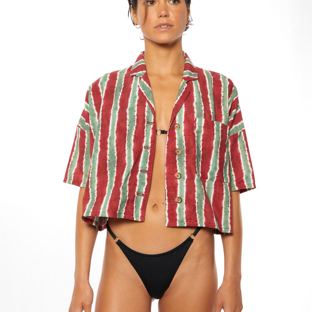 Pukas Surf Shop Woman Shirt Pukas Clothing Holiday Shirt Wine