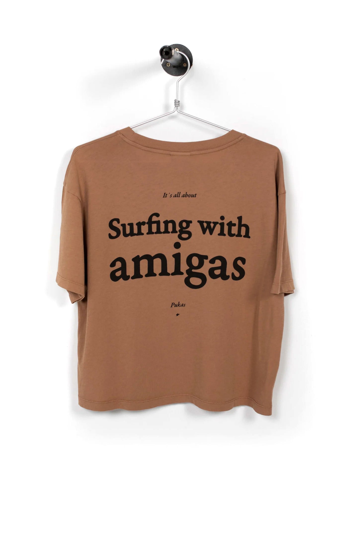 Pukas-Surf-Shop-Woman-Shirt-Pukas-New-Amigas-Mocca