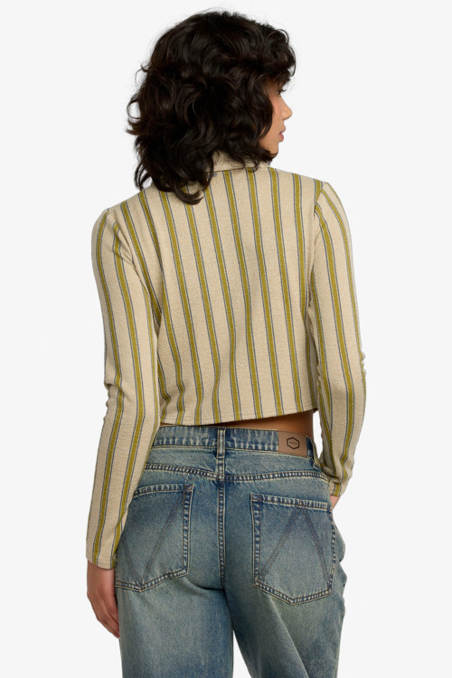 Pukas Surf Shop RVCA women’s long sleeve crop top