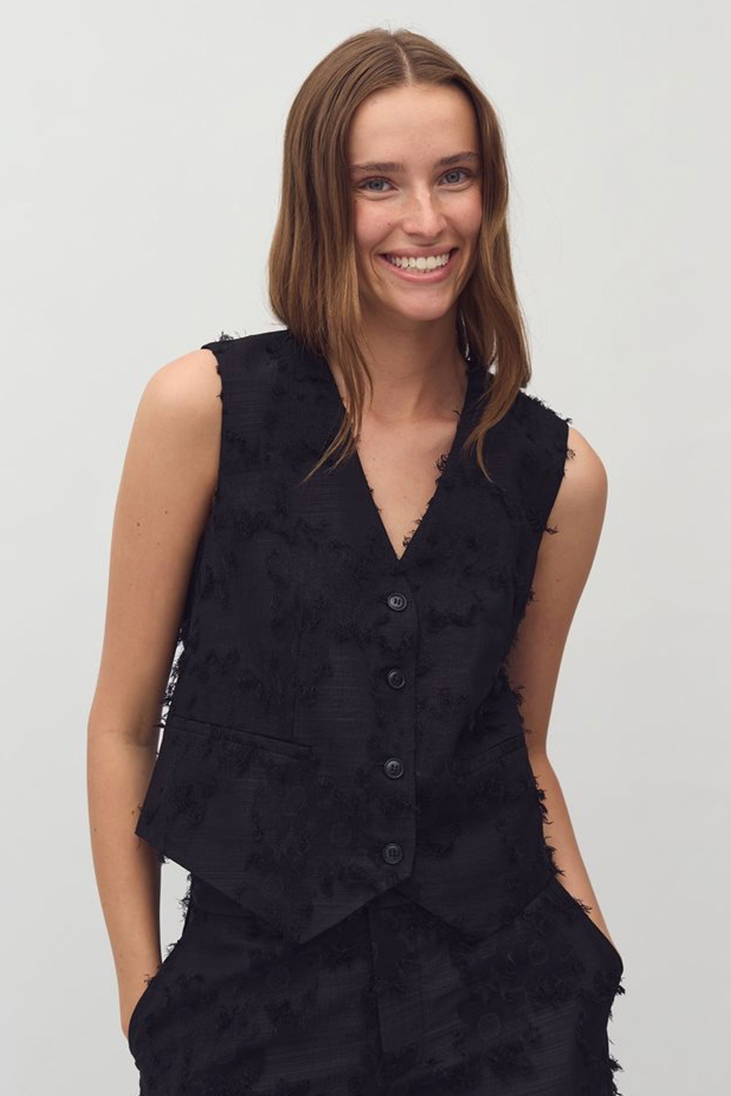 Pukas Surf Shop Woman Shirt mbyM Merya Vest Black
