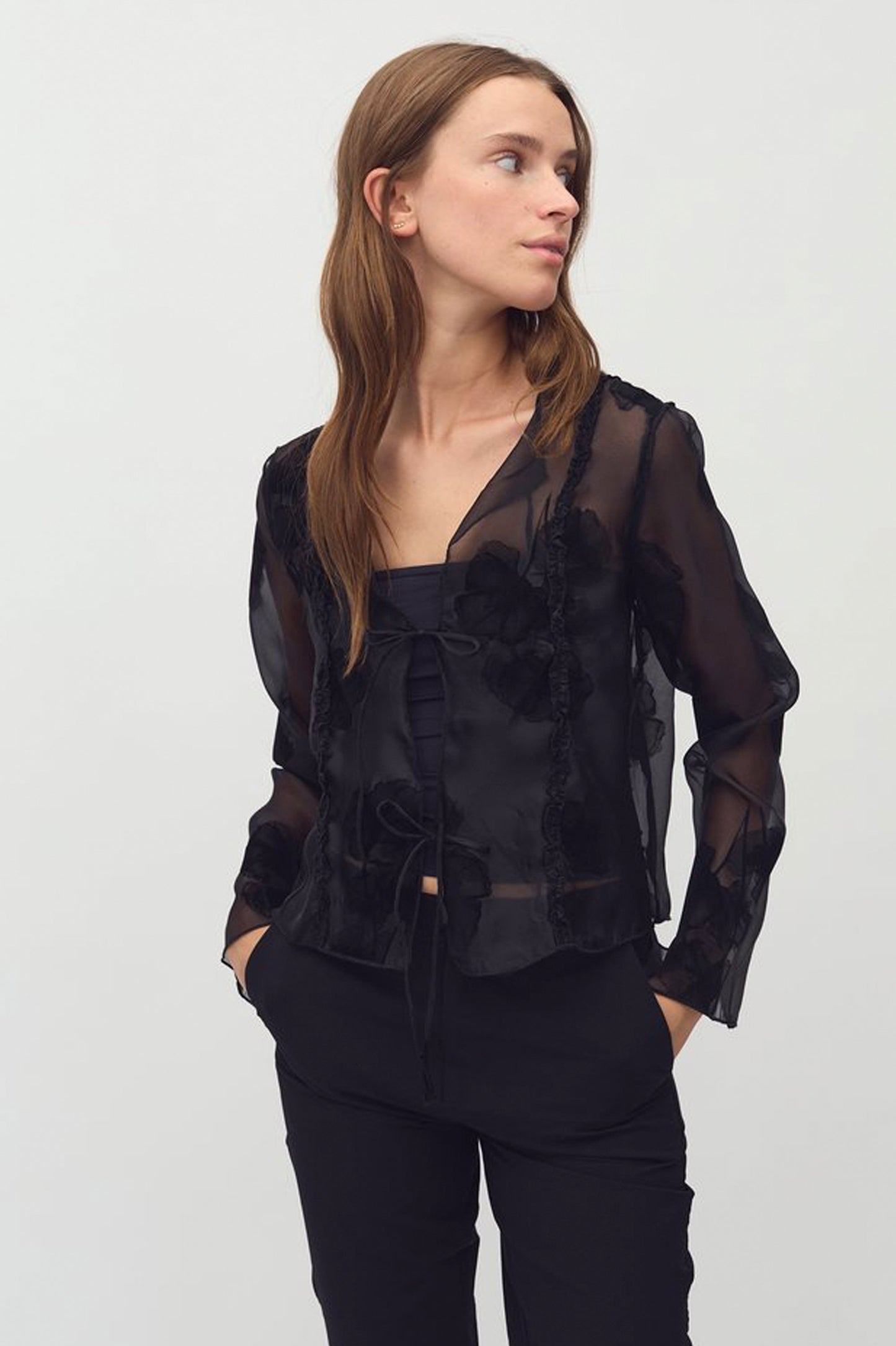Pukas Surf Shop Woman Shirt mbyM Stellana Black