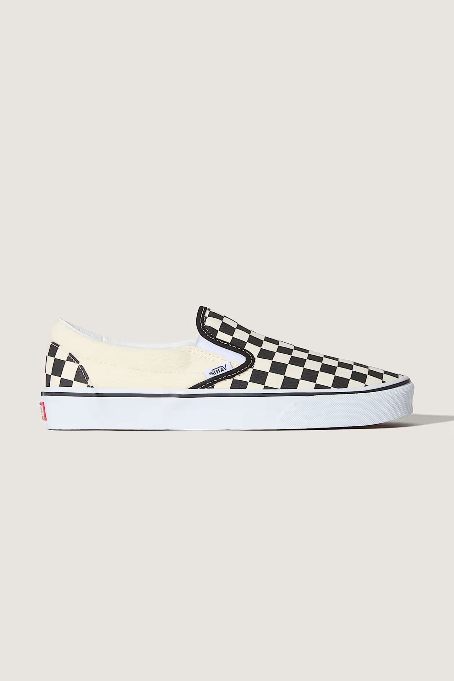 Pukas Surf Shop Vans Classic Slip-On in White/Black