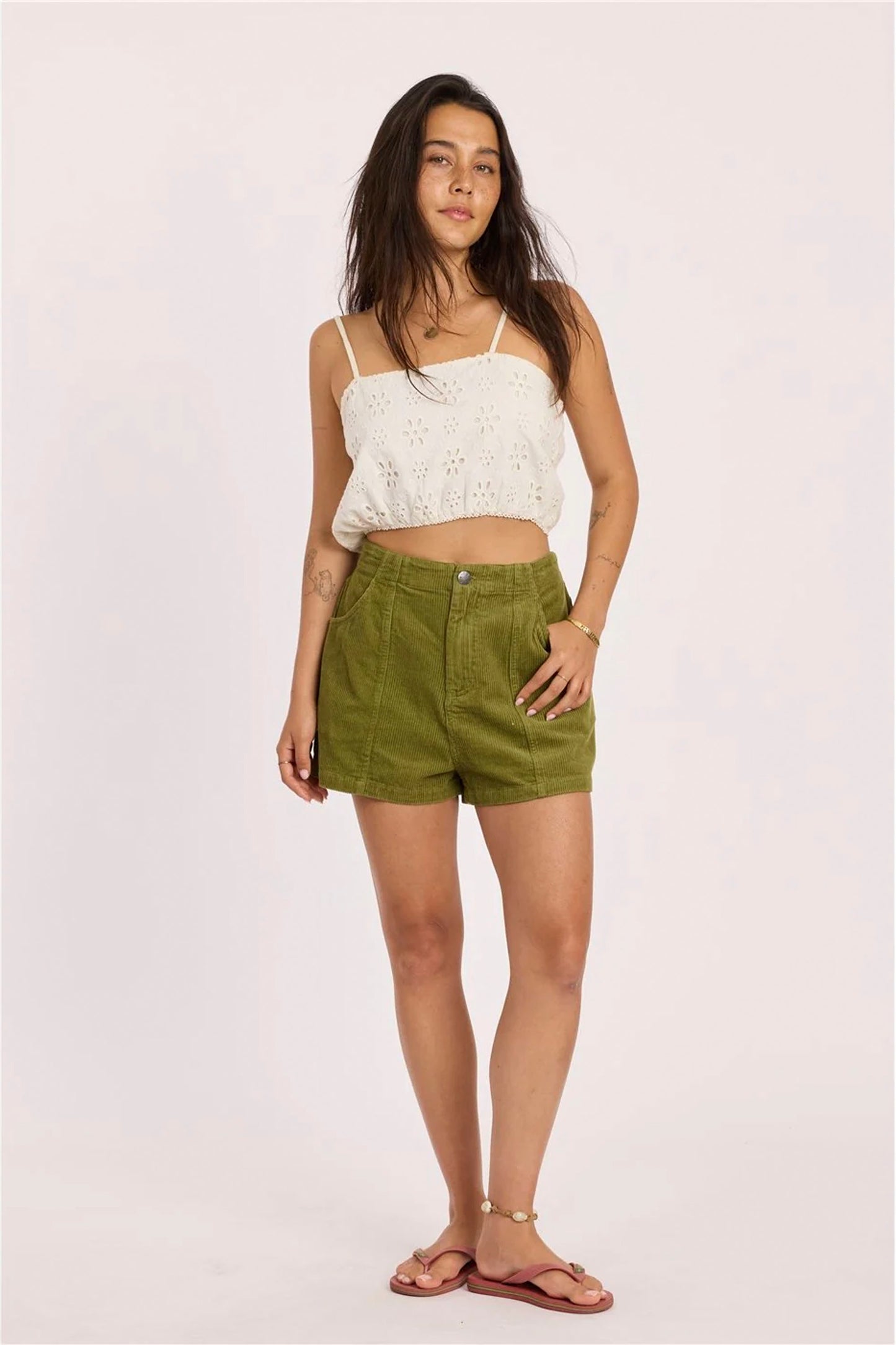 SISSTREVOLUTION Sandy Shores relaxed woven shorts in breathable fabric