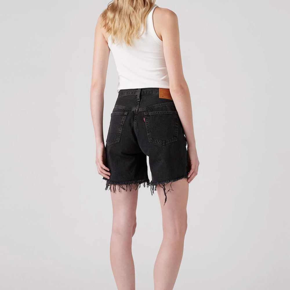 Pukas Surf Shop Woman Shorts Levis 501 Mid Thigh Lunar Black