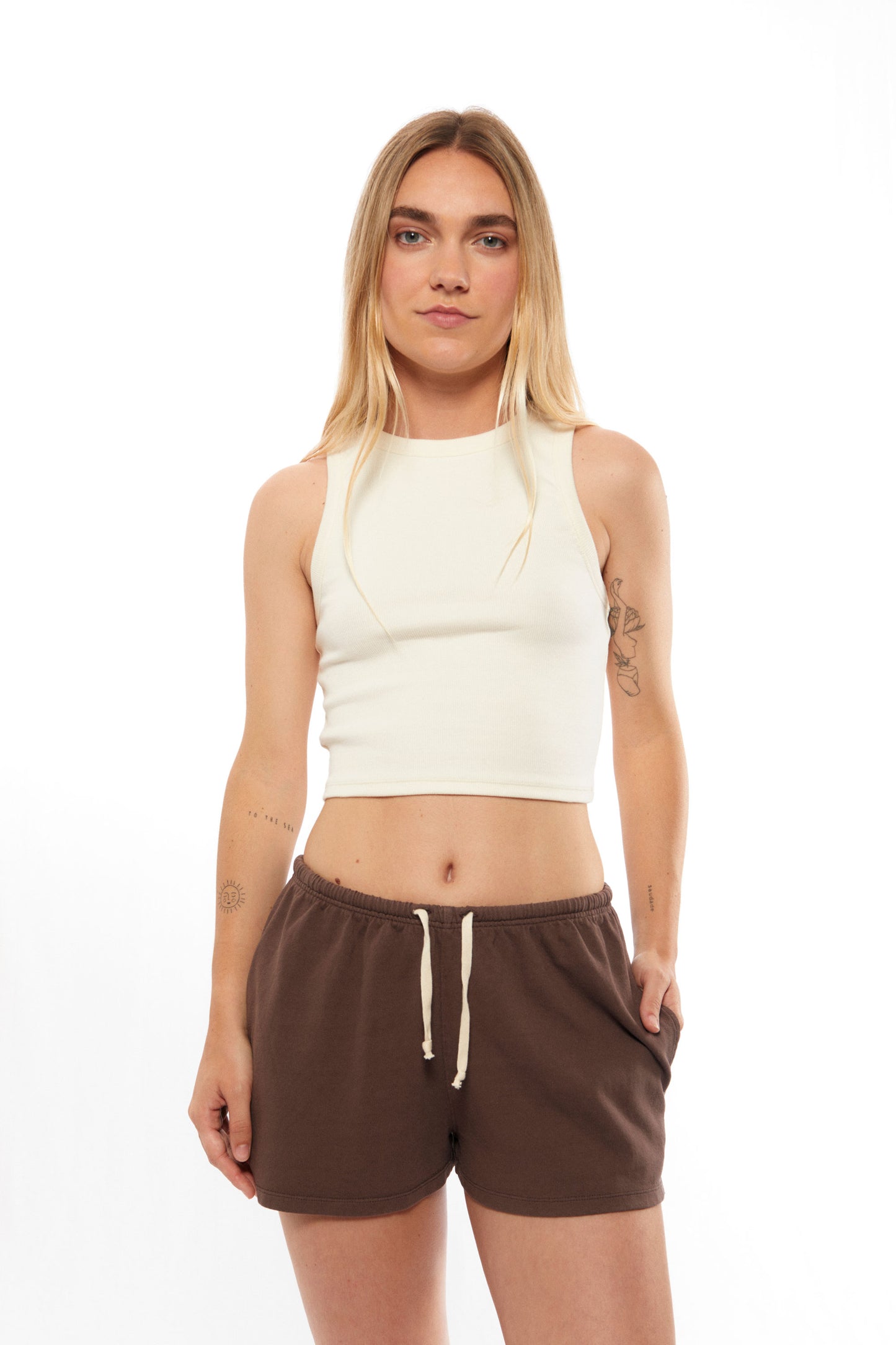 Pukas Surf Shop Woman Shorts Pukas Clothing Cotton Short Pepper