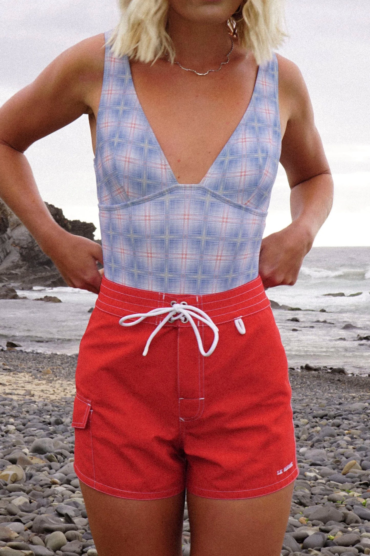 La Reina Boardshorts Red Bandido women's boardshort in red – Pukas Surf Shop