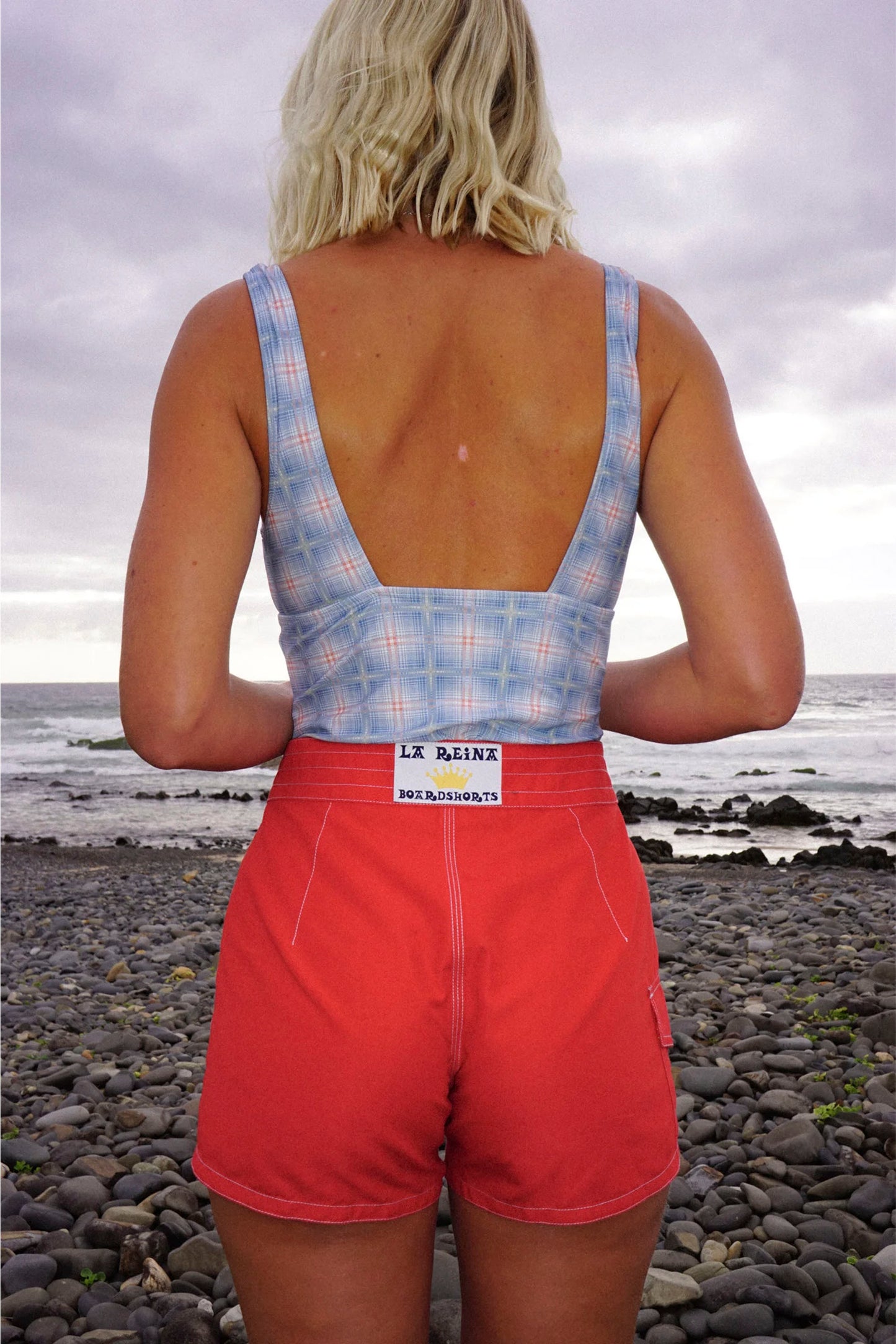 La Reina Boardshorts Red Bandido women's boardshort in red – Pukas Surf Shop