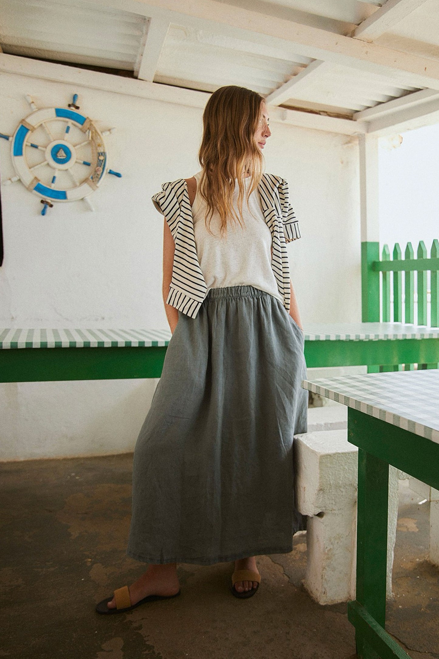 Pukas Surf Shop Woman Skirt Mi&co Galda Verdoso