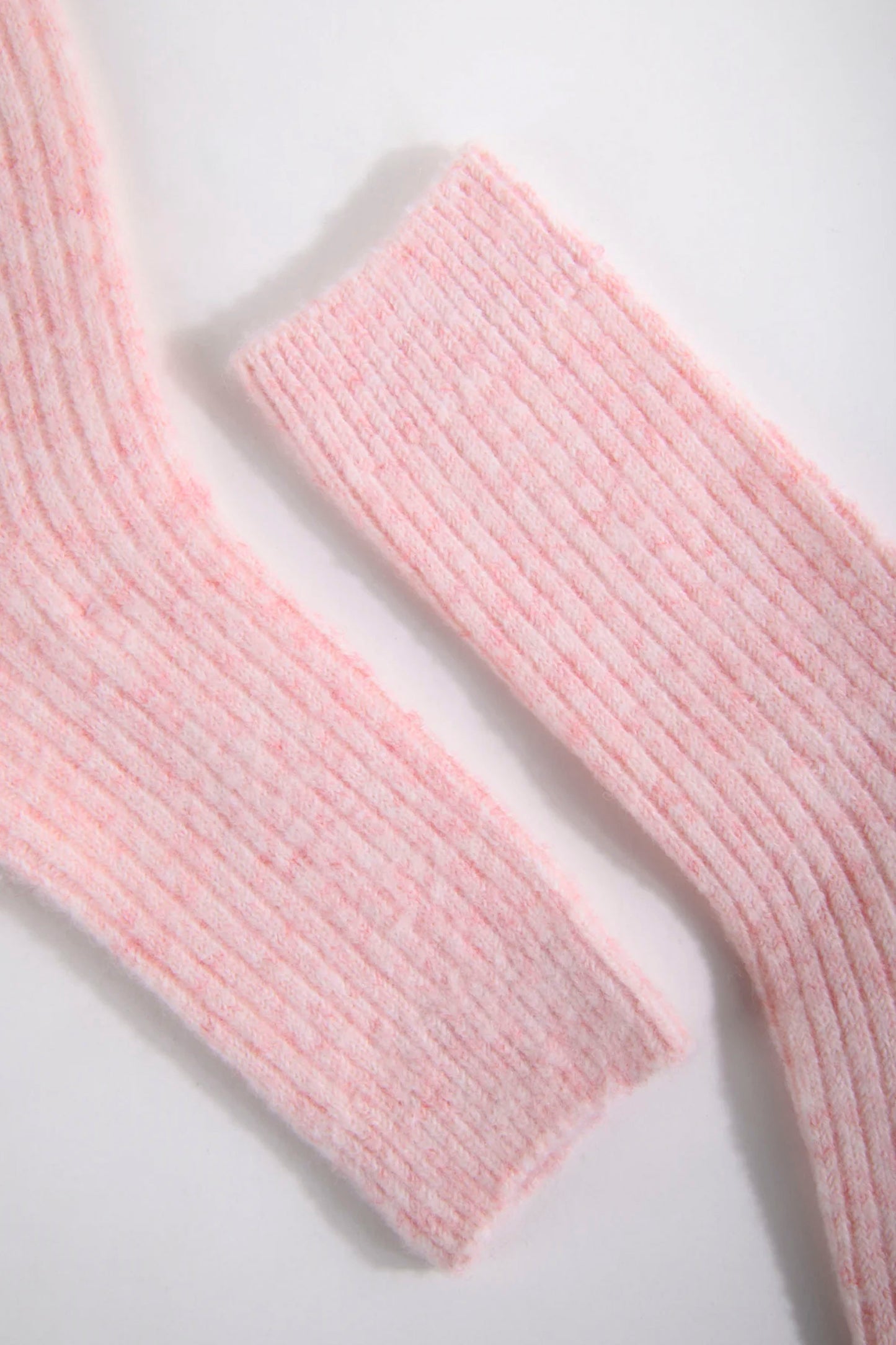24 Colours Pukas Surf Shop light blue crew socks soft knit relaxed style