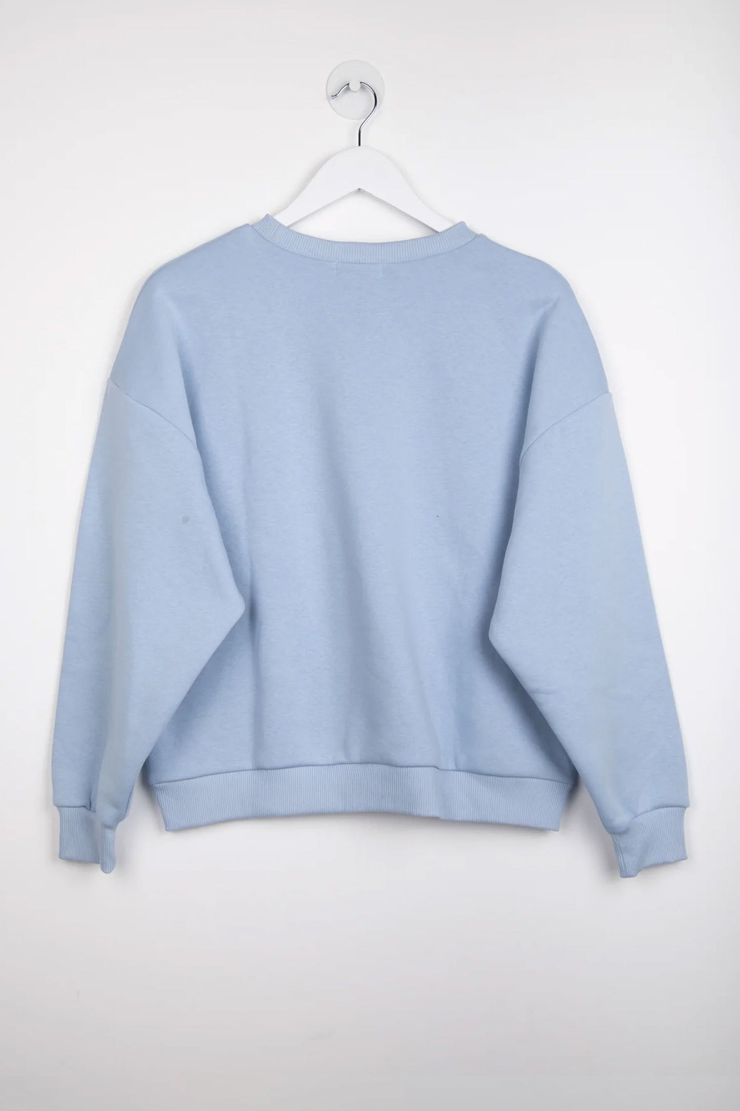 24 Colours Pukas Surf Shop light blue sweatshirt relaxed fit soft knit layering essential