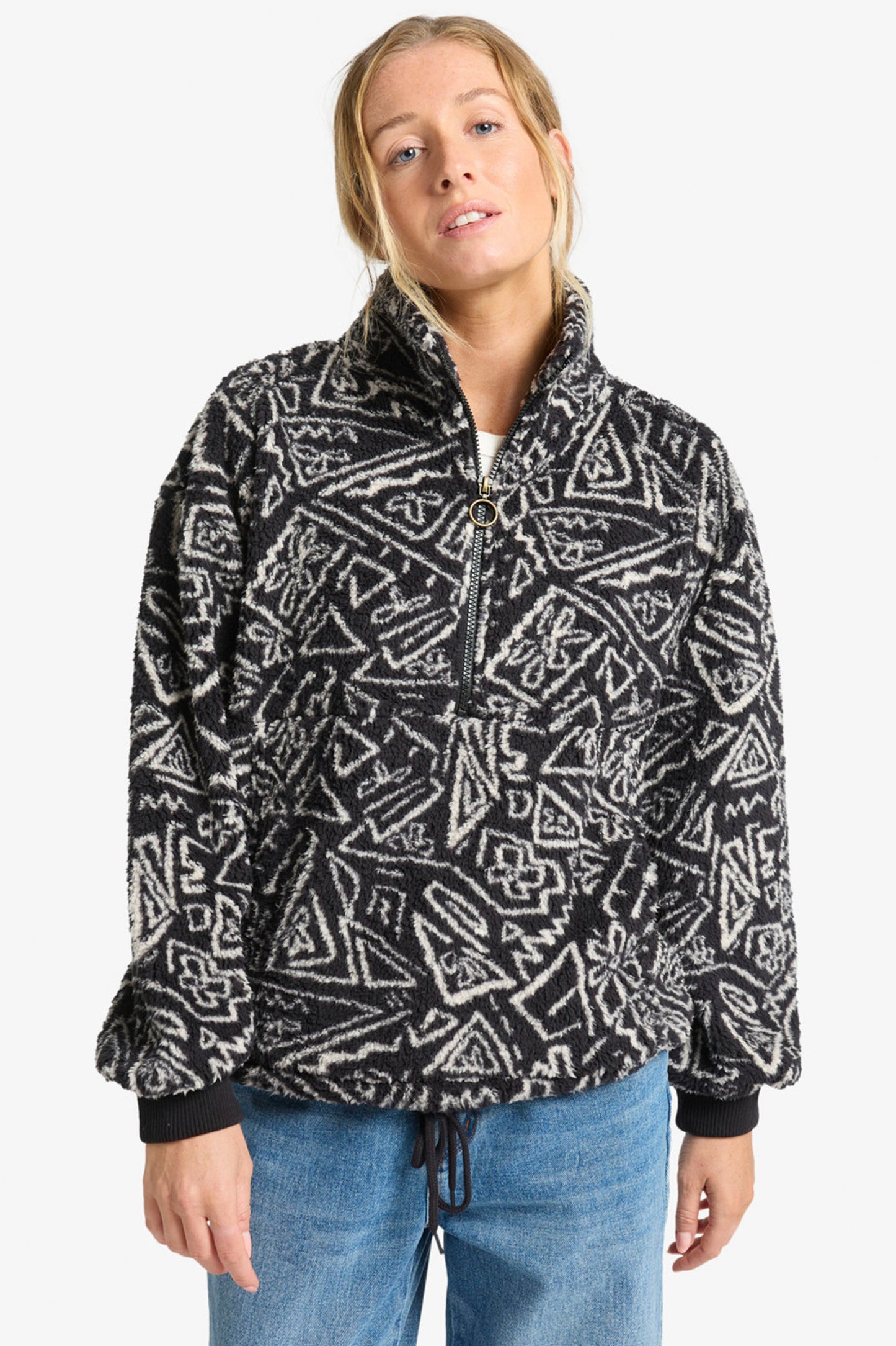 Pukas Surf Shop Billabong Time Off sweatshirt relaxed fit soft texture