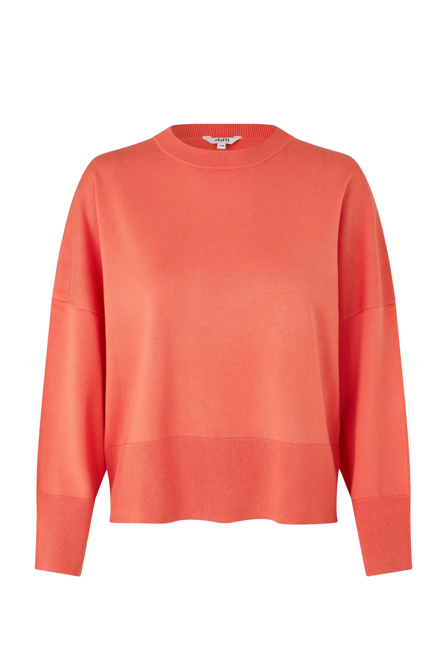 mbyM Gillian Sweater in Emberglow in white background