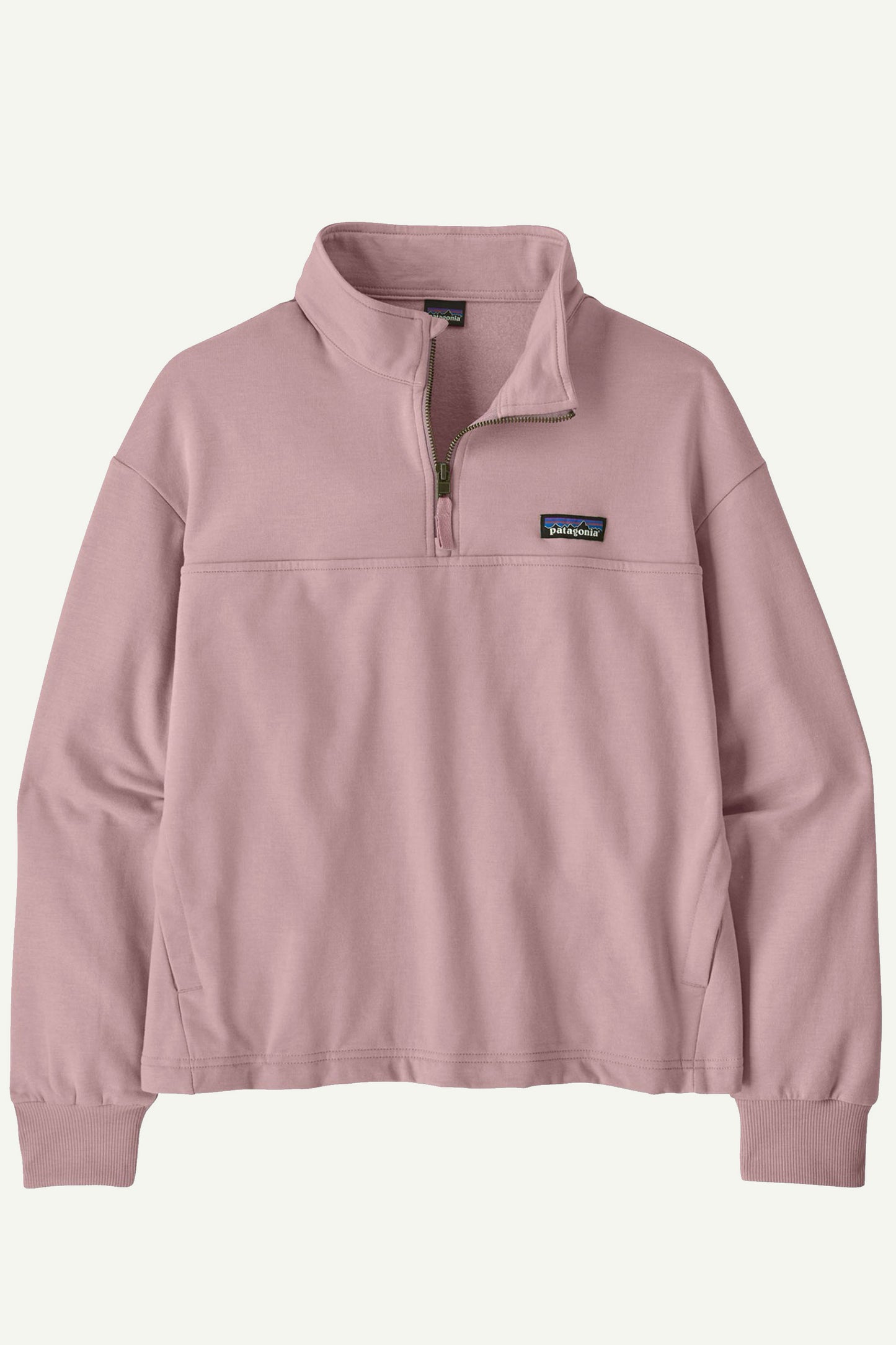 Patagonia Ahnya Pullover Quiet Violet - Women's fleece quarter-zip sweatshirt