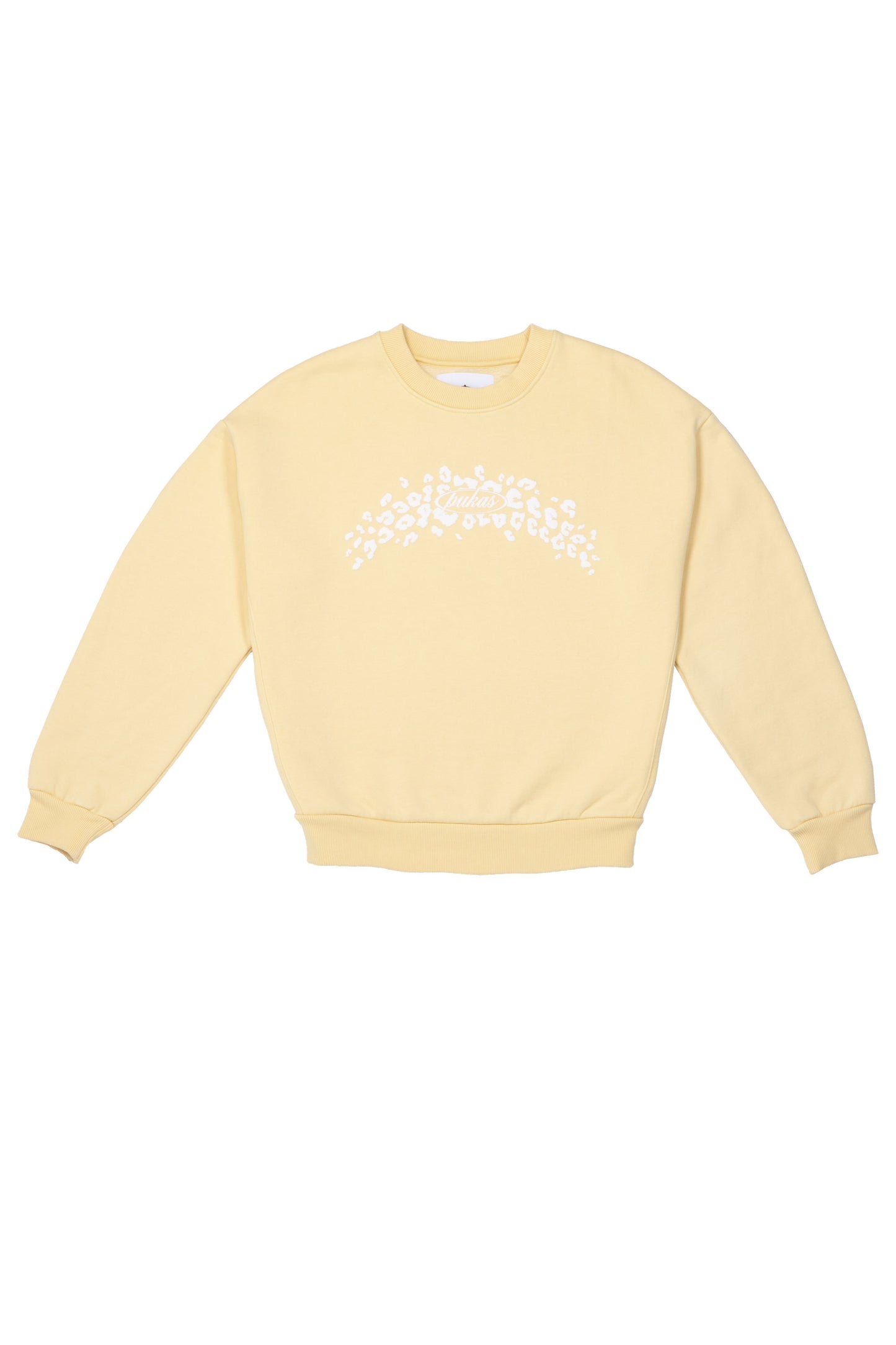 Pukas Surf Shop Woman Sweat Pukas Clothing Leopard Crew Fleece Malibu