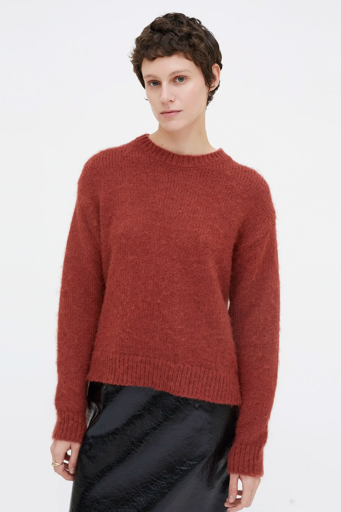 Pukas Surf Shop Woman Sweat Wild Pony Jersey Punto Suave Marron