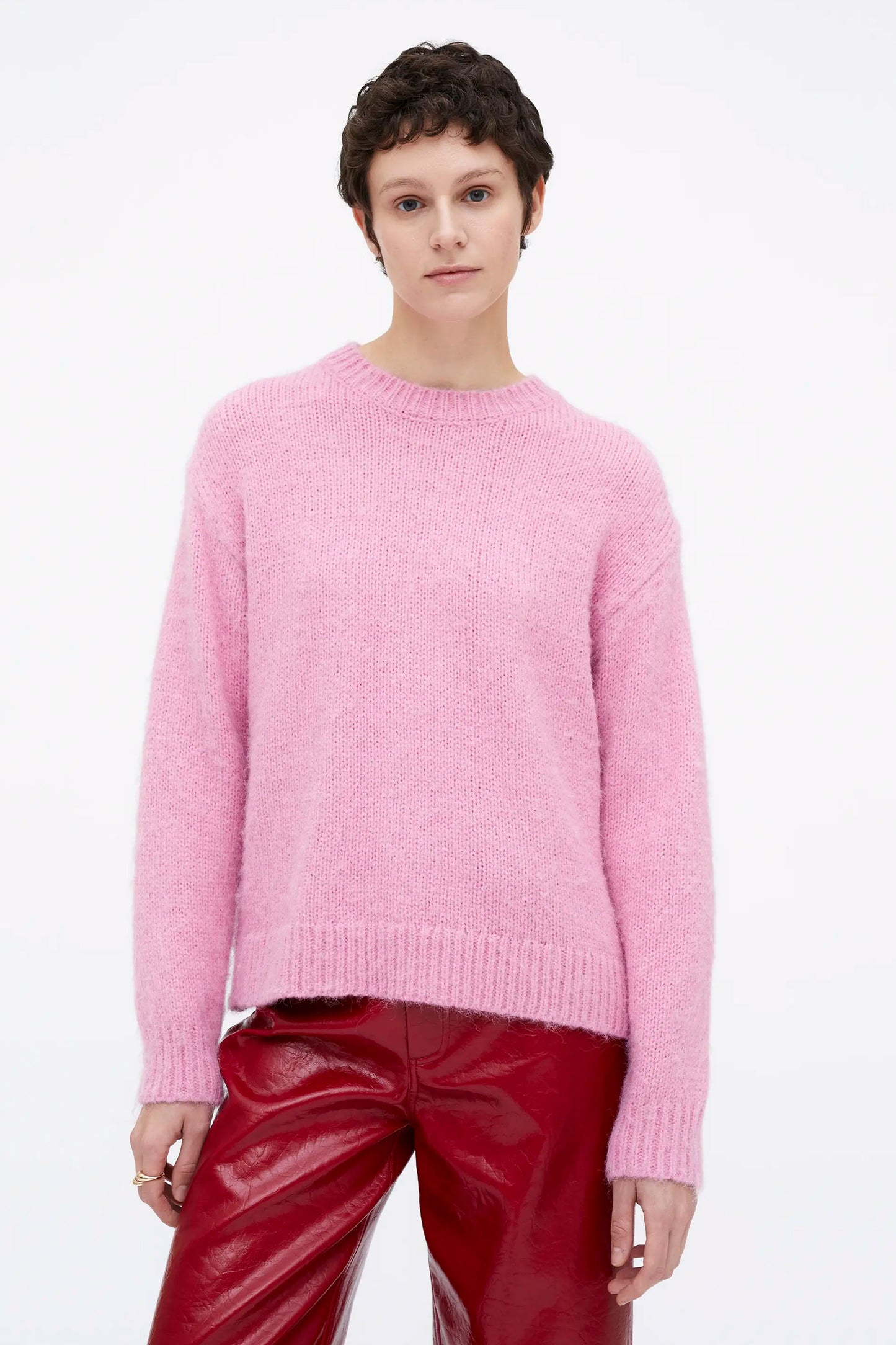 Pukas Surf Shop Woman Sweat Wild Pony Jersey Punto Suave Rosa