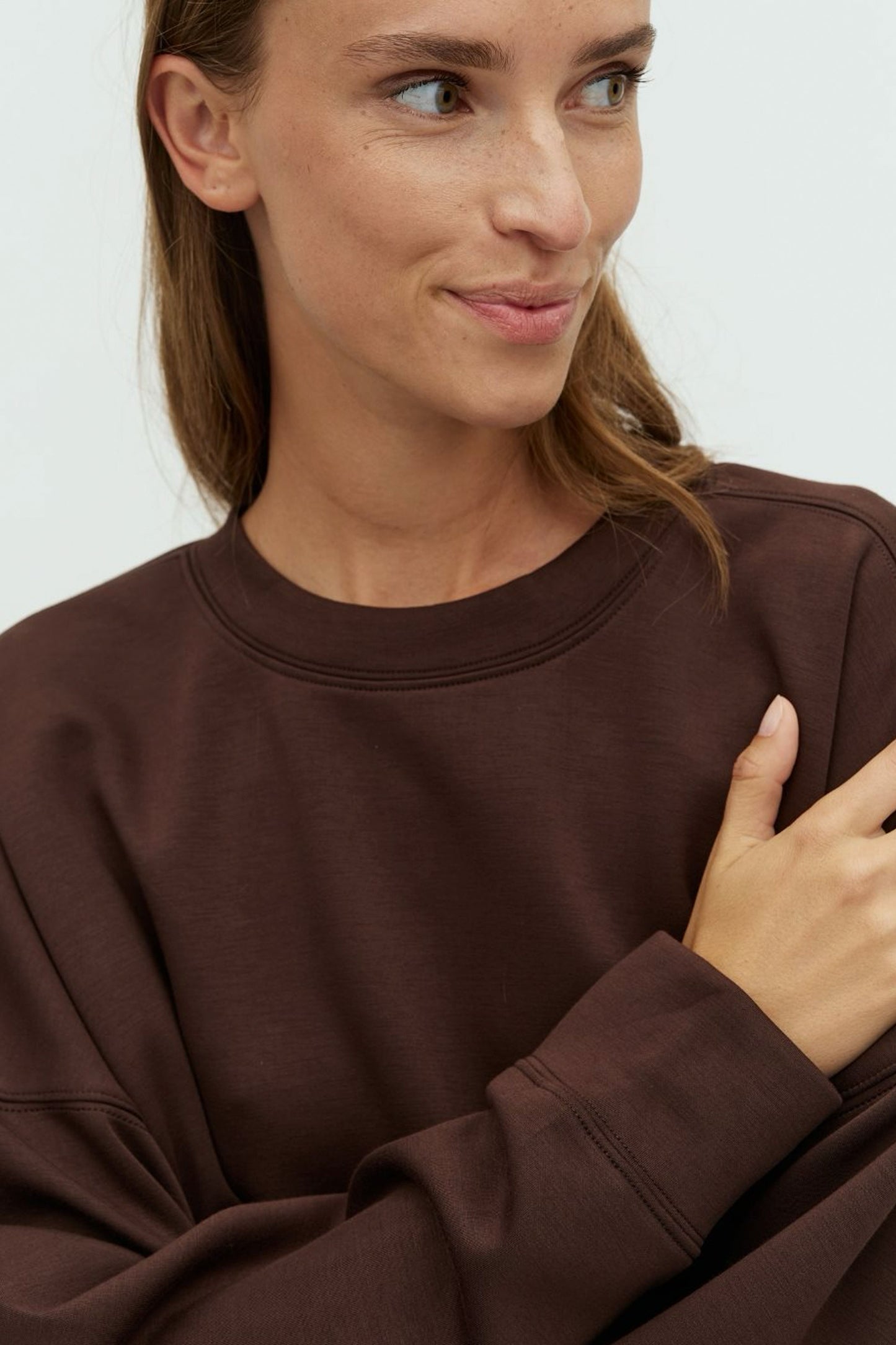 Pukas Surf Shop Woman Sweat mbyM Gill Crew Java