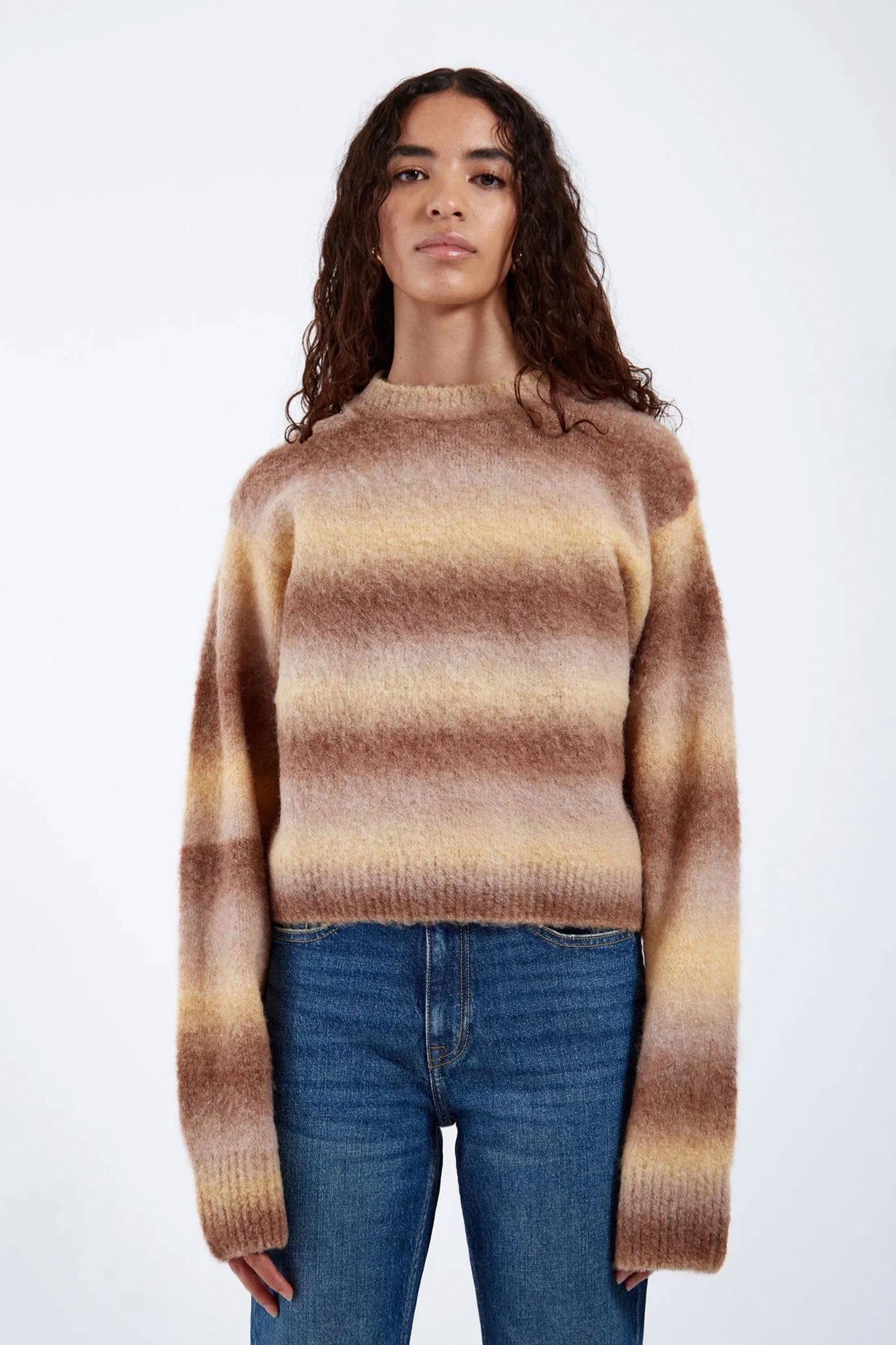 Pukas Surf Shop Dr Denim fade yellow knit sweater