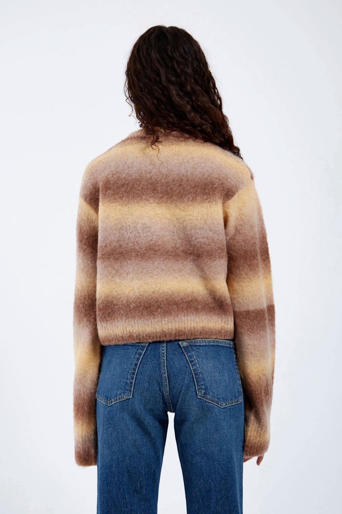 Pukas Surf Shop Dr Denim fade yellow knit sweater