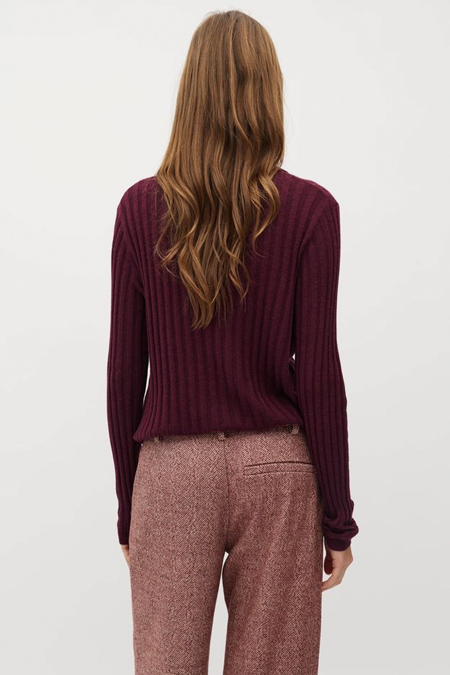 Pukas Surf Shop Woman Sweater Mbym Poli Sweater Burgundy 2