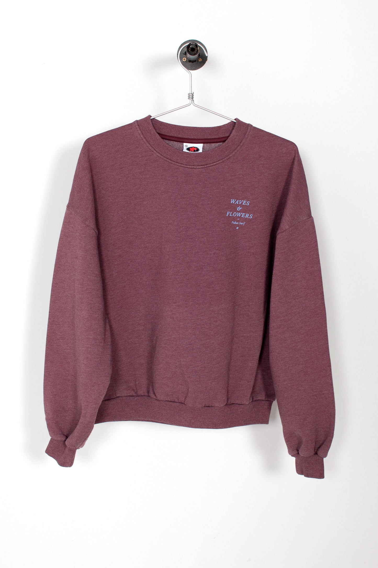 Pukas Surf Shop Pukas Waves And Flowers Crew in Auberguine