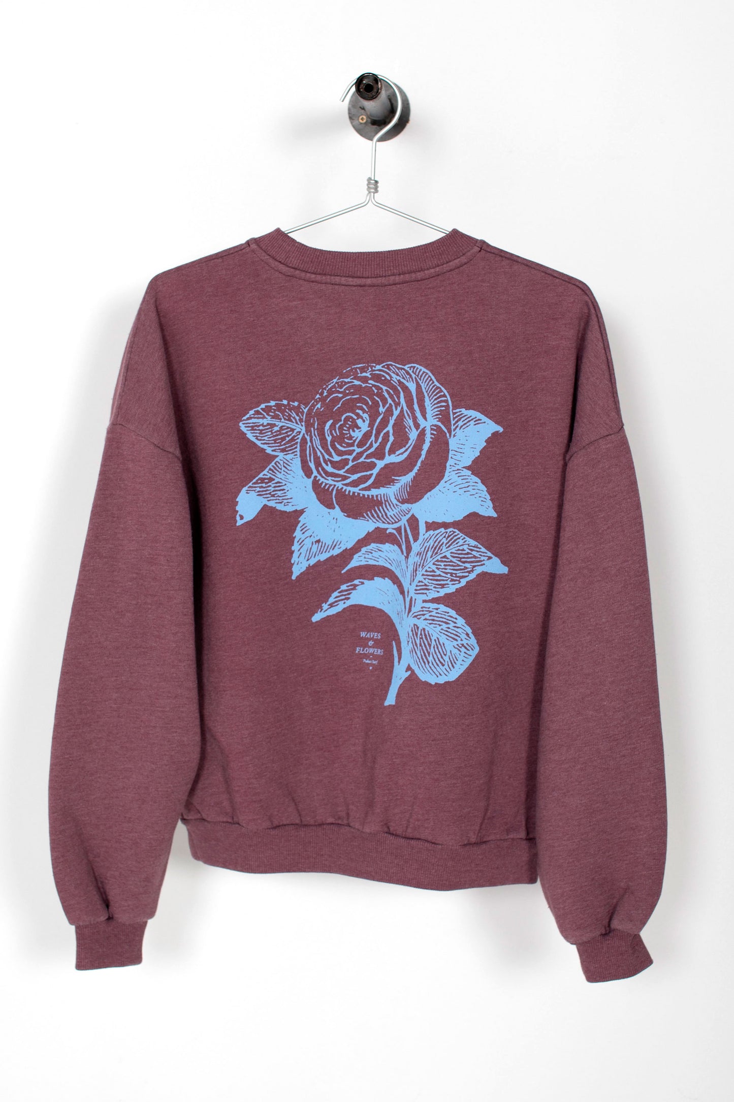 Pukas Surf Shop Pukas Waves And Flowers Crew in Auberguine