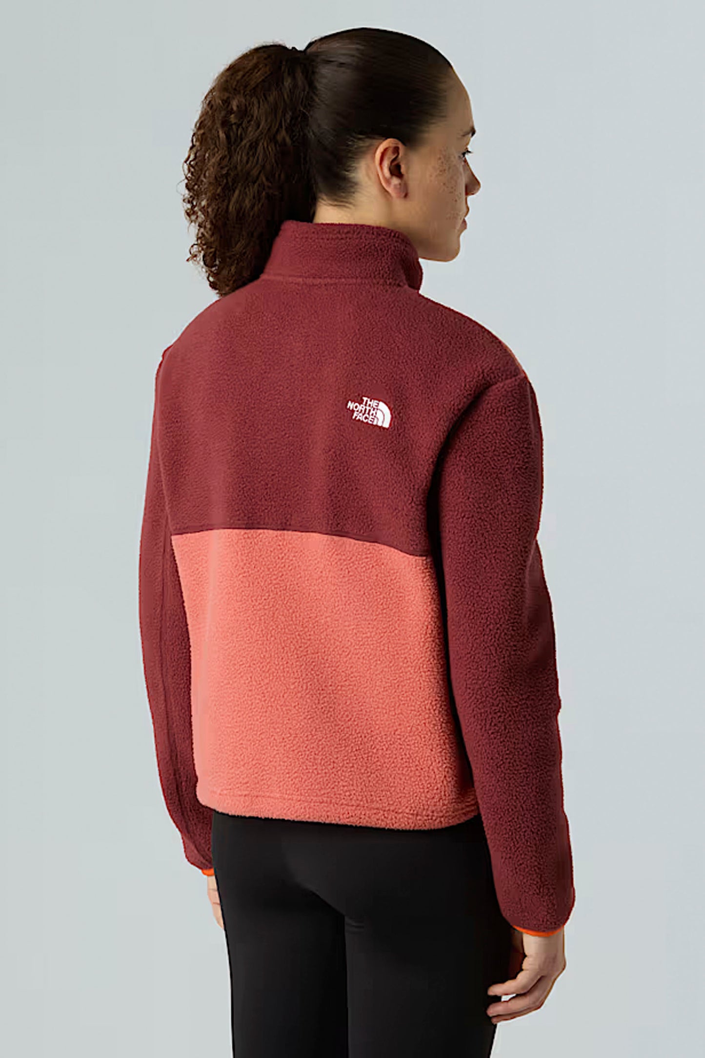 Pukas Surf Shop The North Face Women’s Yumiori ¼-Zip Fleece Jacket in Mars Dust
