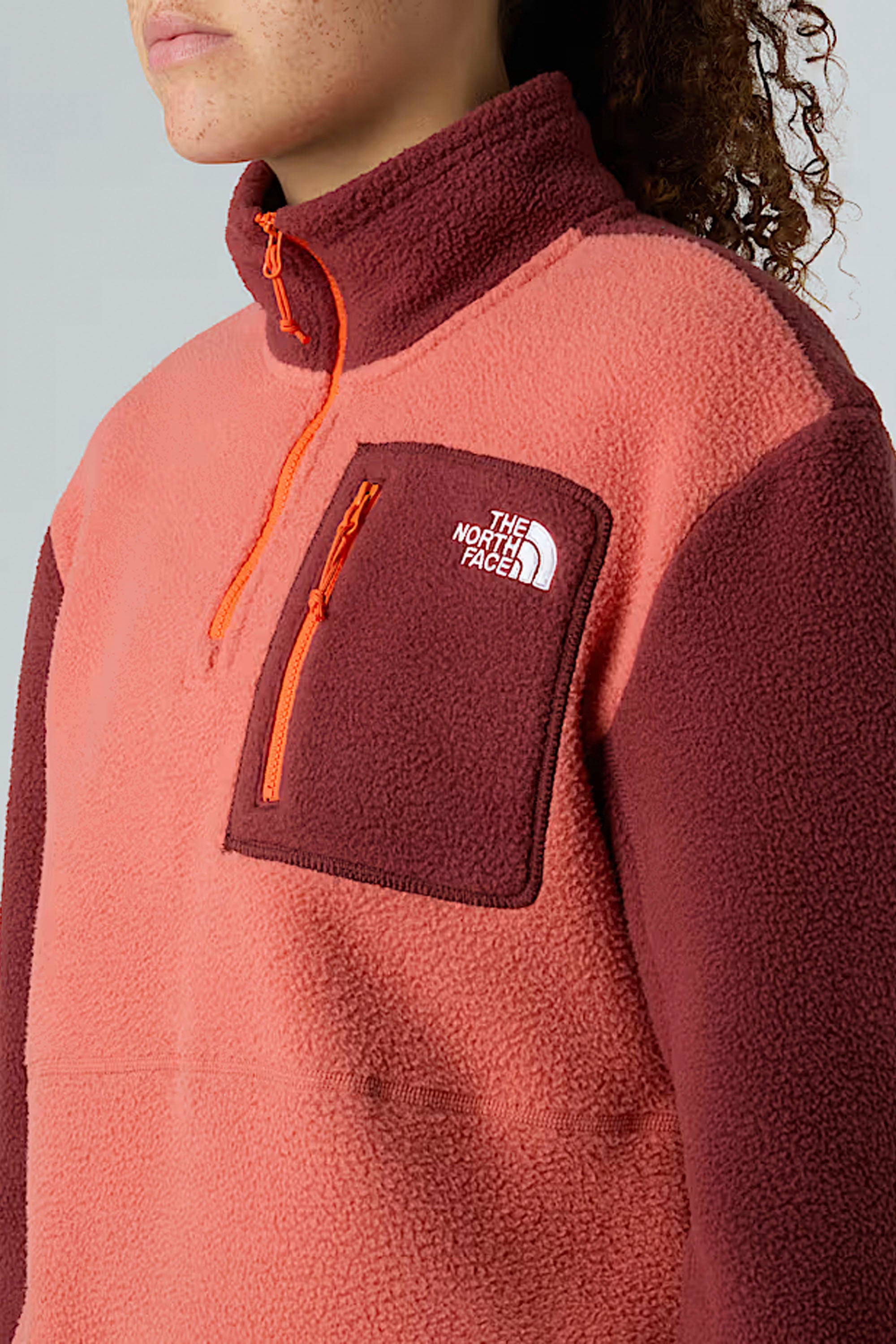 THE NORTH FACE YUMIORI 1/4 ZIP FLEECE MARS DUST | Shop at PUKAS