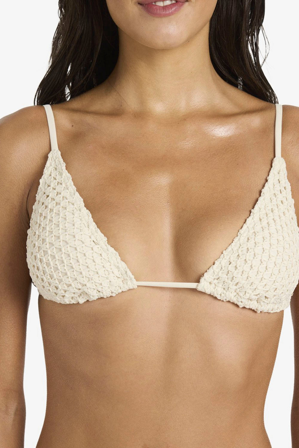 Billabong Twisted Tides Slide Tall Tri Top – Women's bikini top in Whitecap, available at Pukas Surf Shop