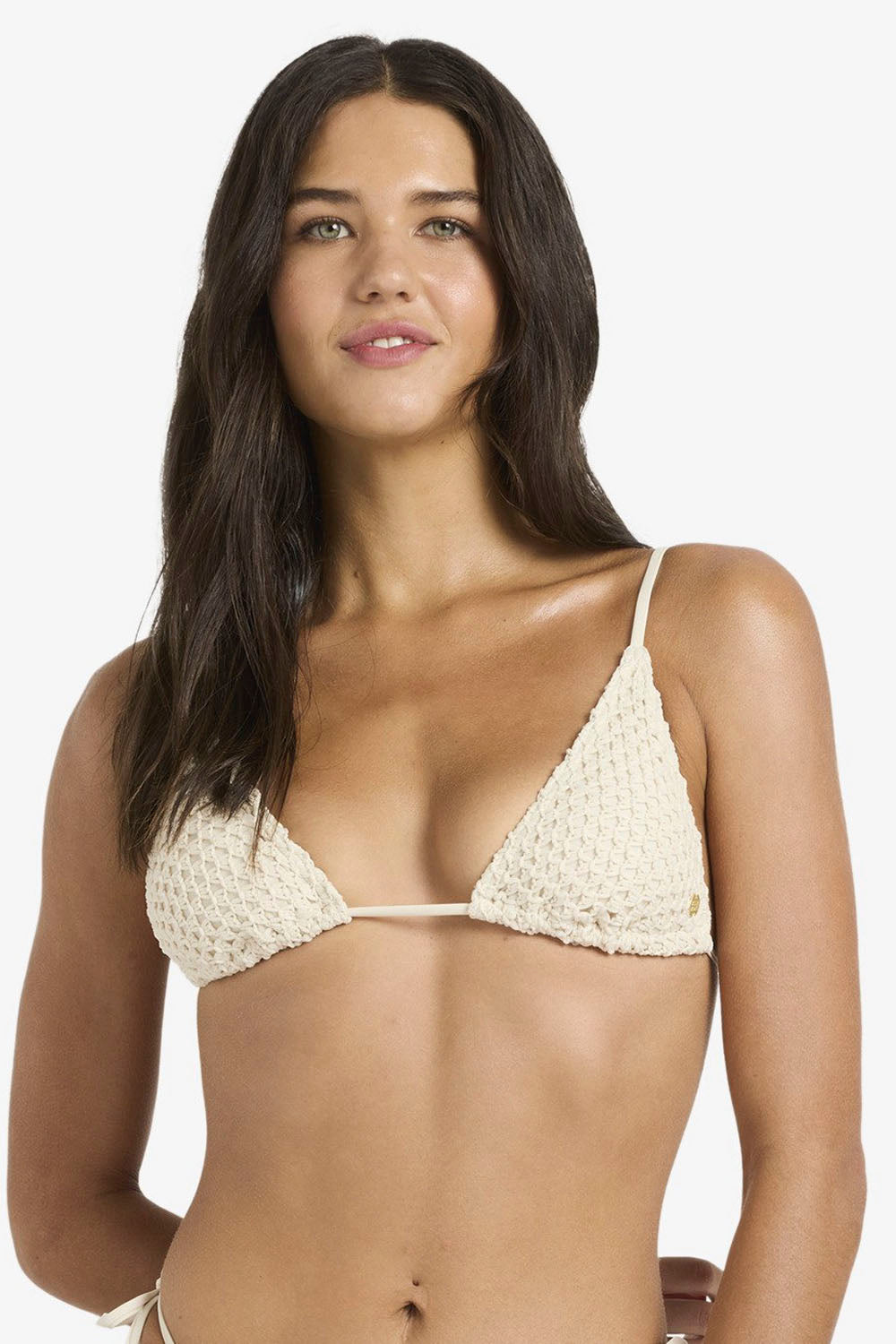 Billabong Twisted Tides Slide Tall Tri Top – Women's bikini top in Whitecap, available at Pukas Surf Shop
