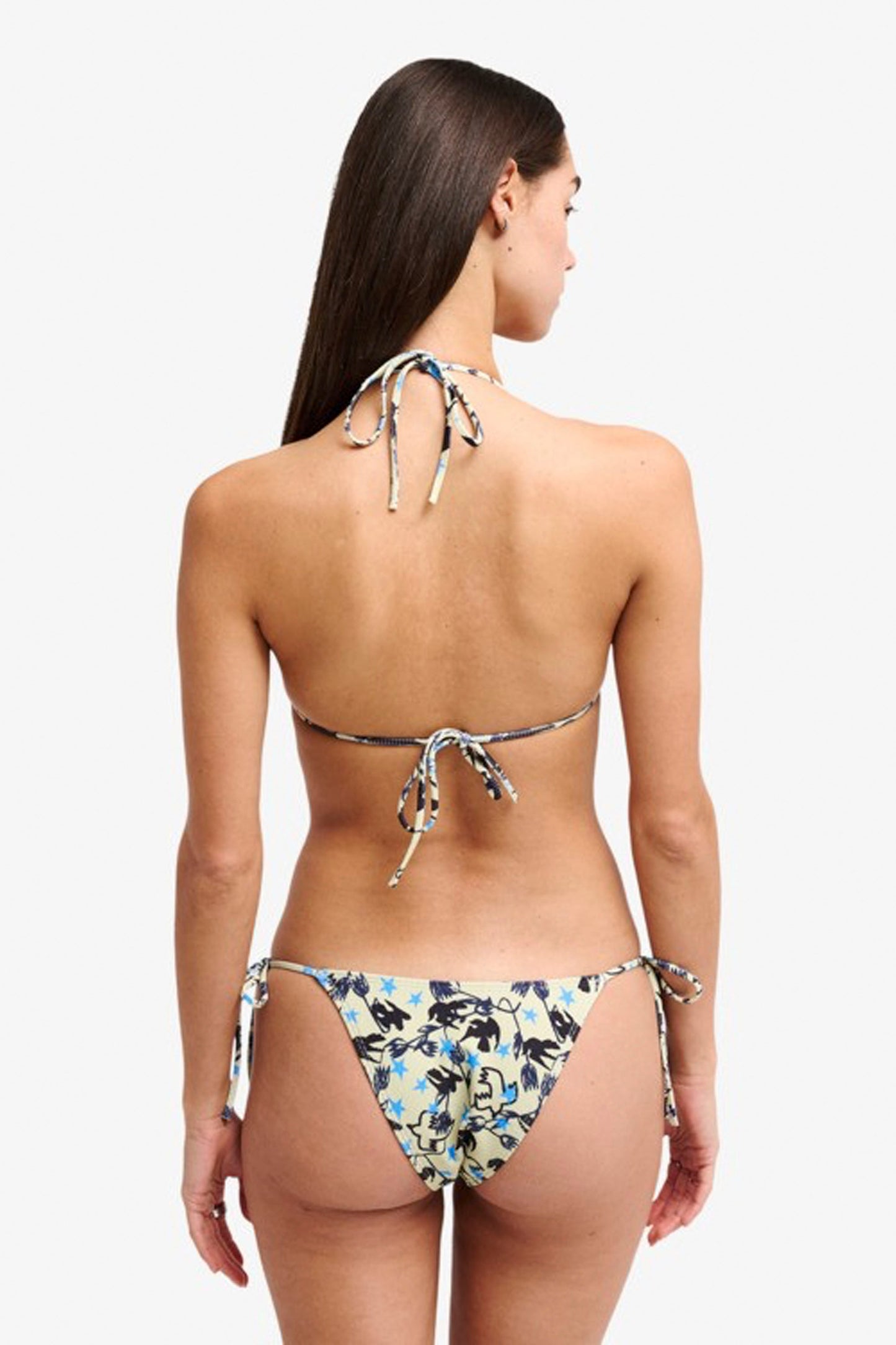RVCA AF Dive In Tie Side Bottom in GEJ0 – women's army green bikini bottom, new arrival at Pukas Surf Shop