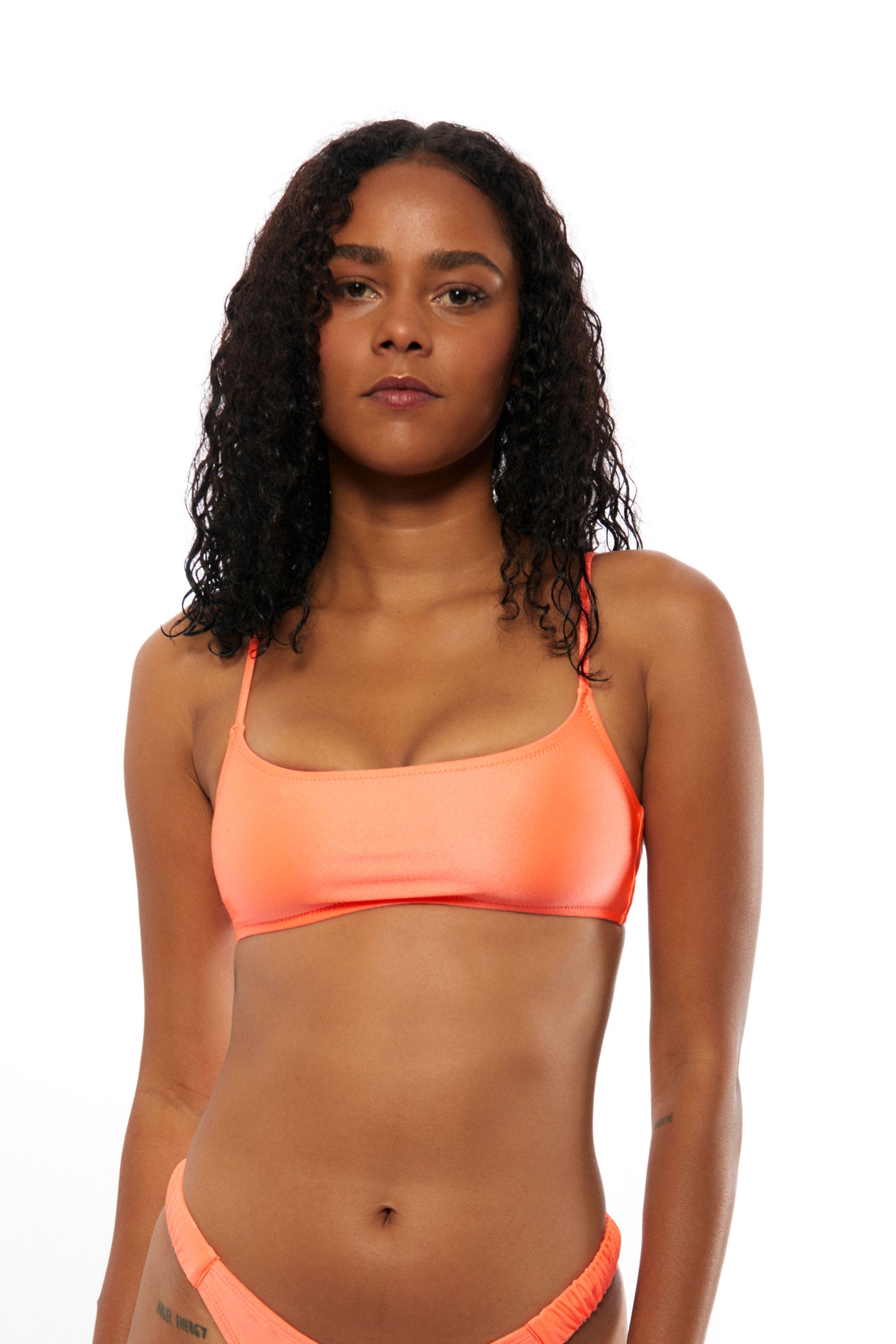 Pukas Surf Shop Woman Swimwear Top Sport Top Salmon