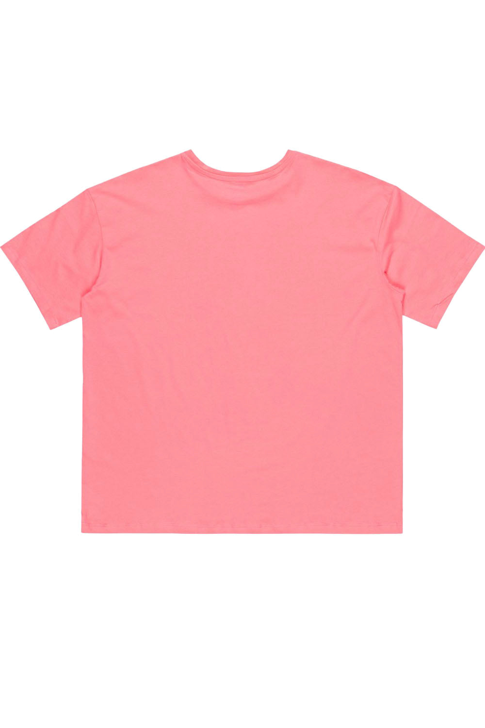 Pink t-shirt on a white background