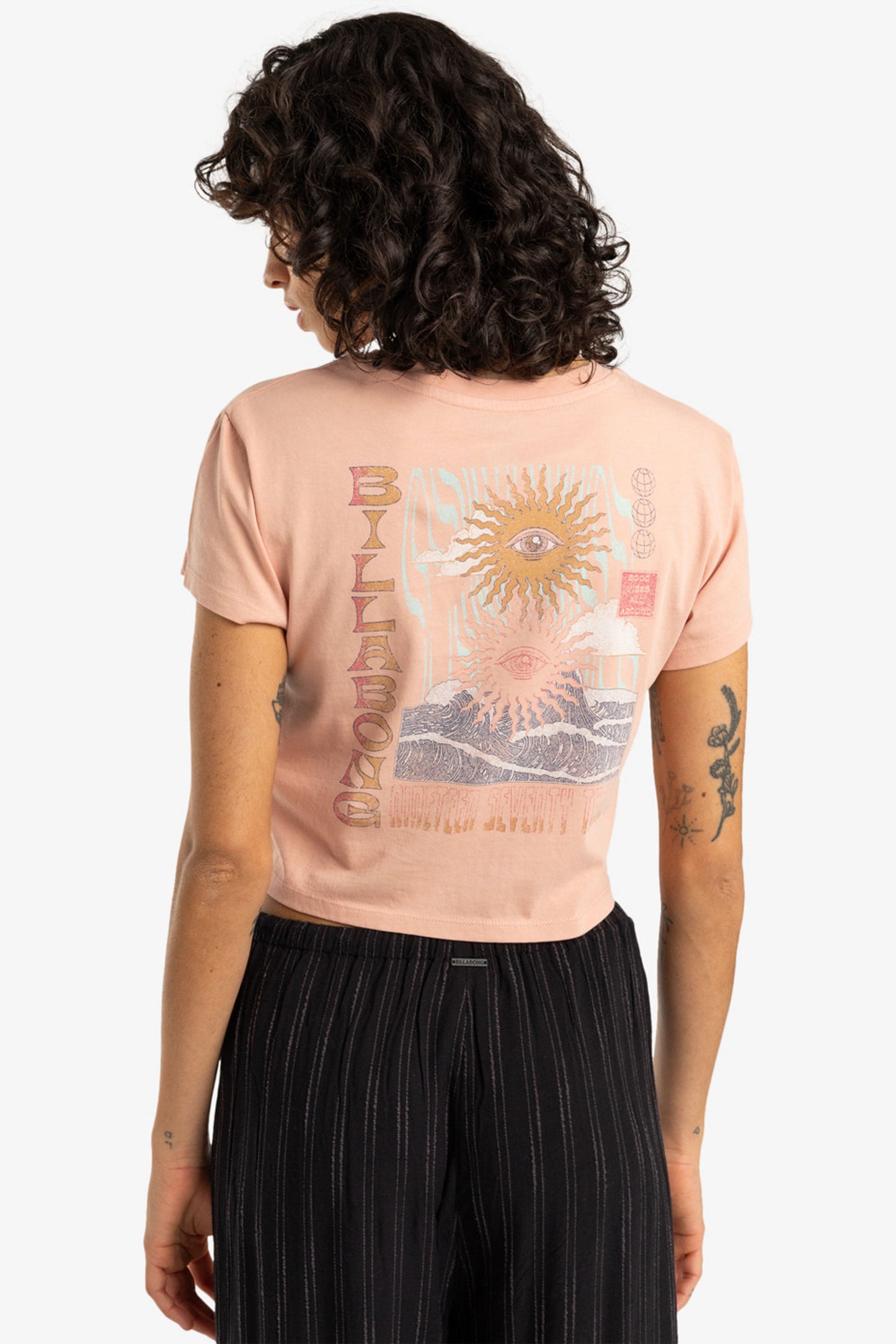 Pukas-Surf-Shop-Woman-Tee-Billabong-Vibes-Arround-Rose-Bud